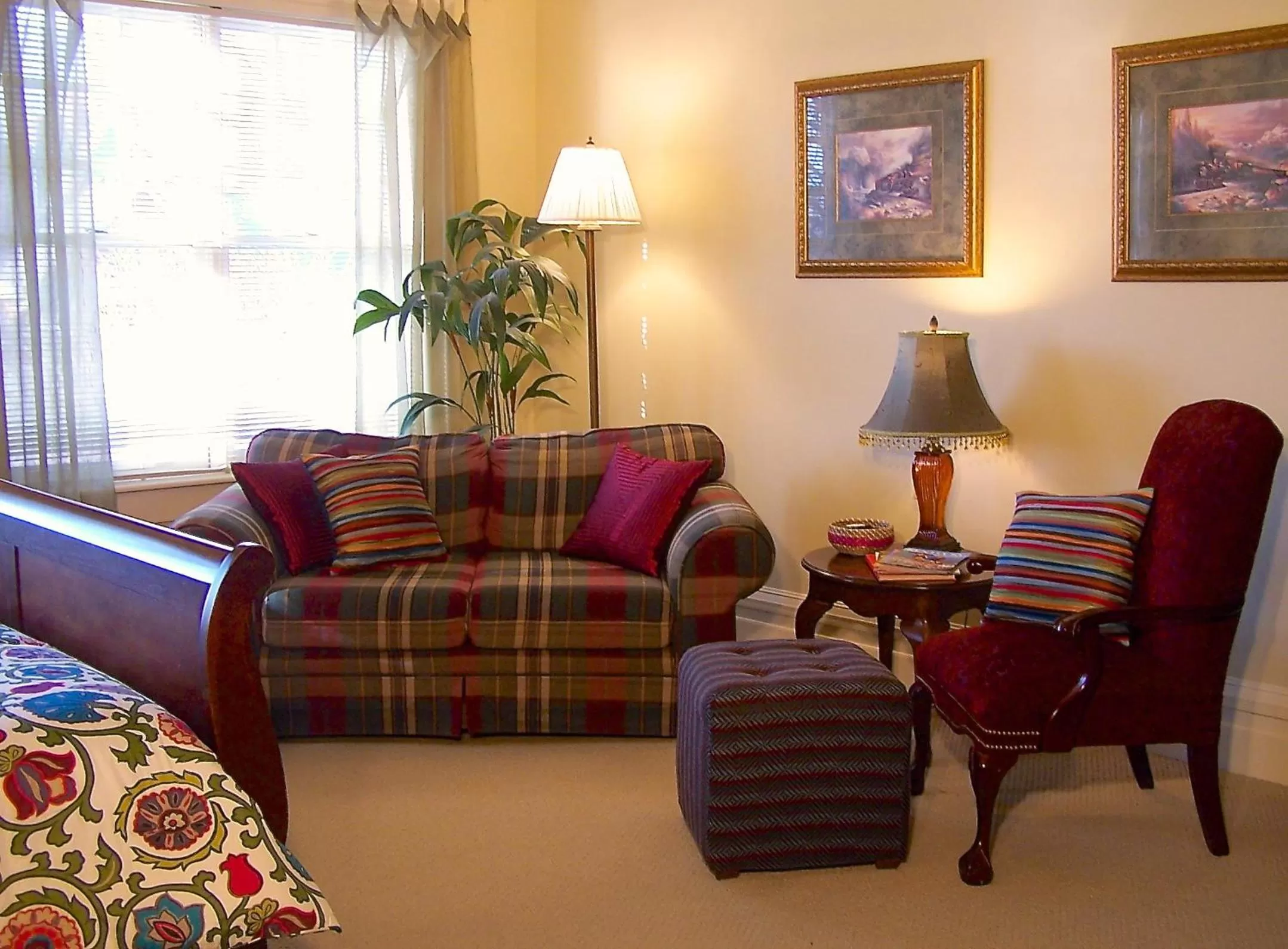 Seating Area in Lyndon House Bed & Breakfast