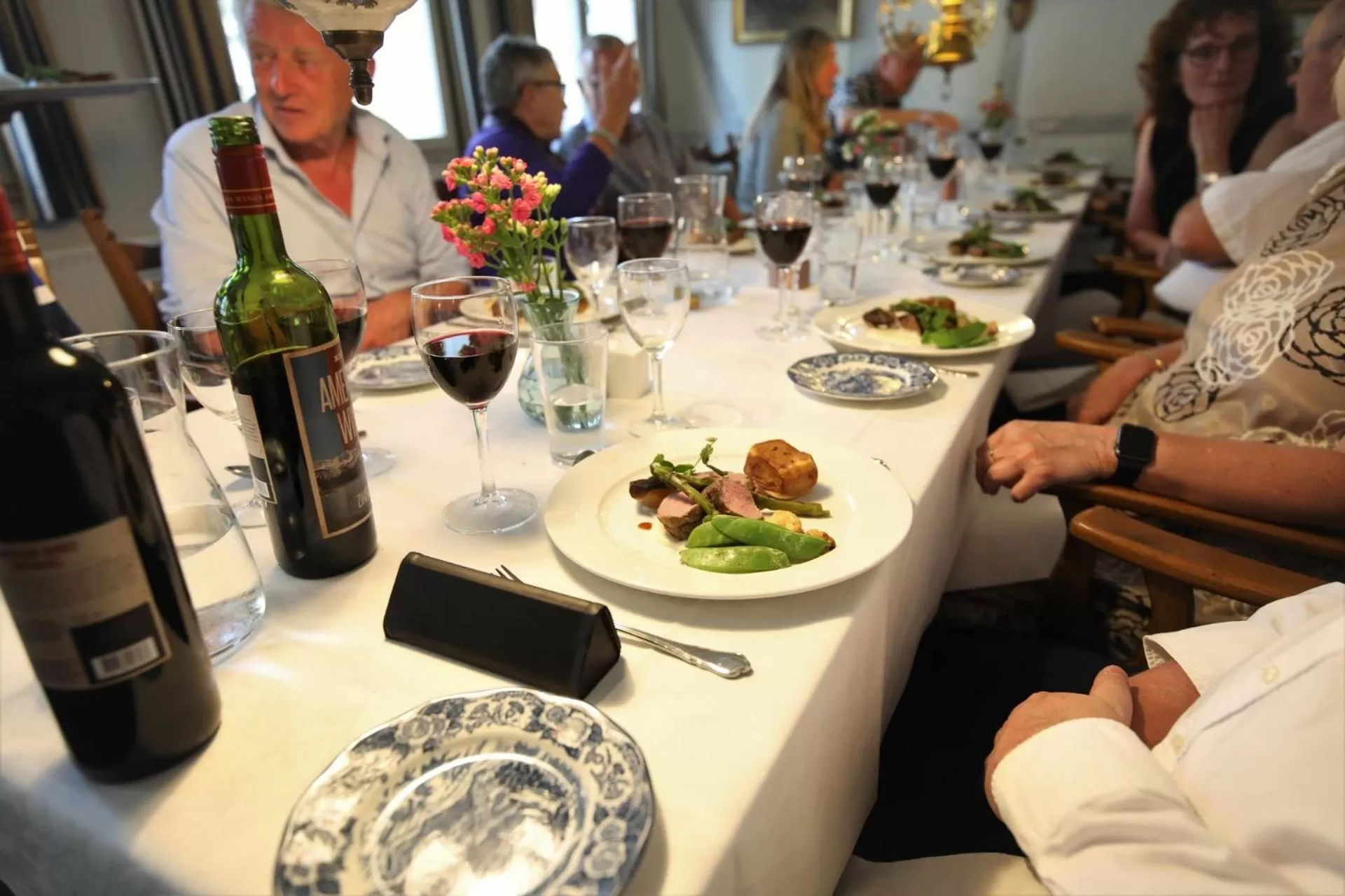 Restaurant/places to eat in Hotel Postgaarden i Mariager