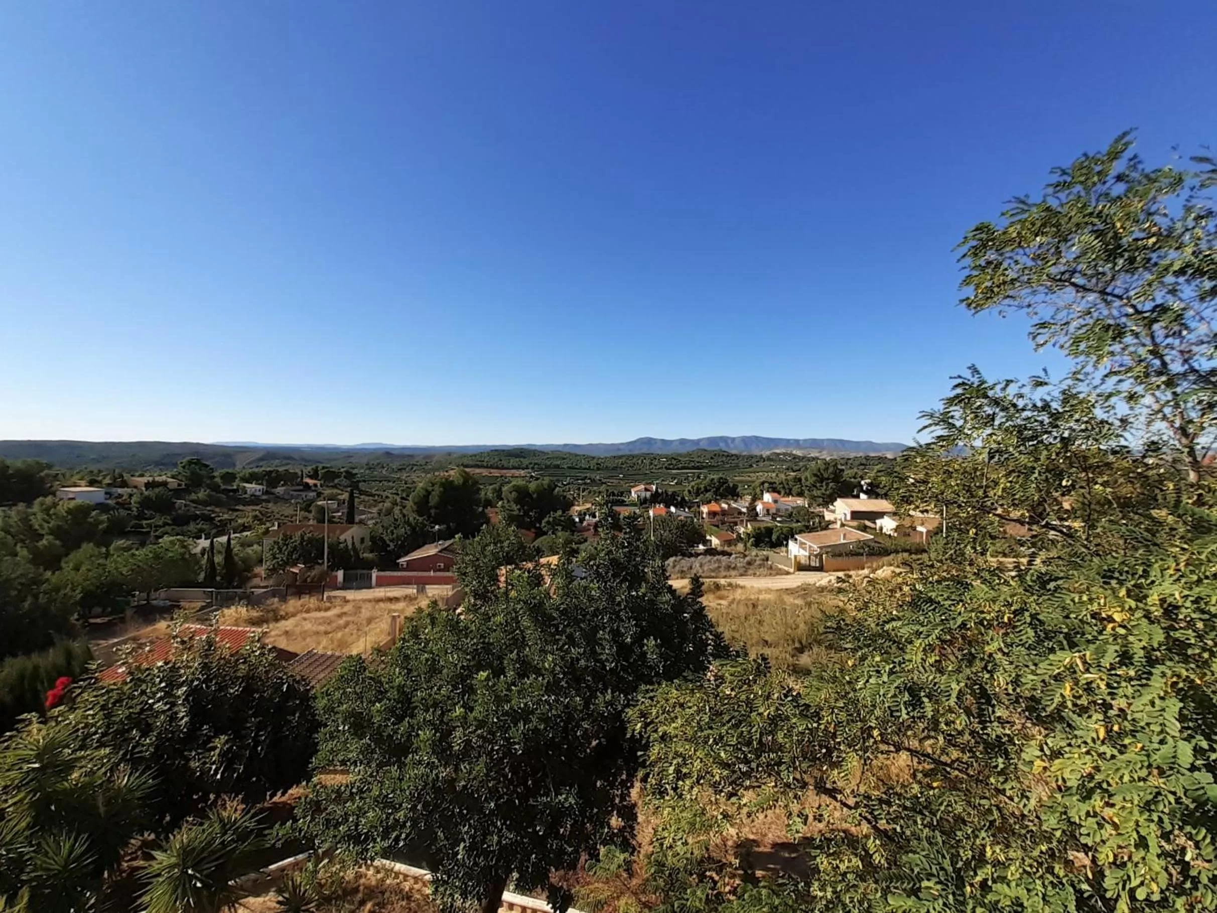 Garden view in Casa Loro Loco B&B