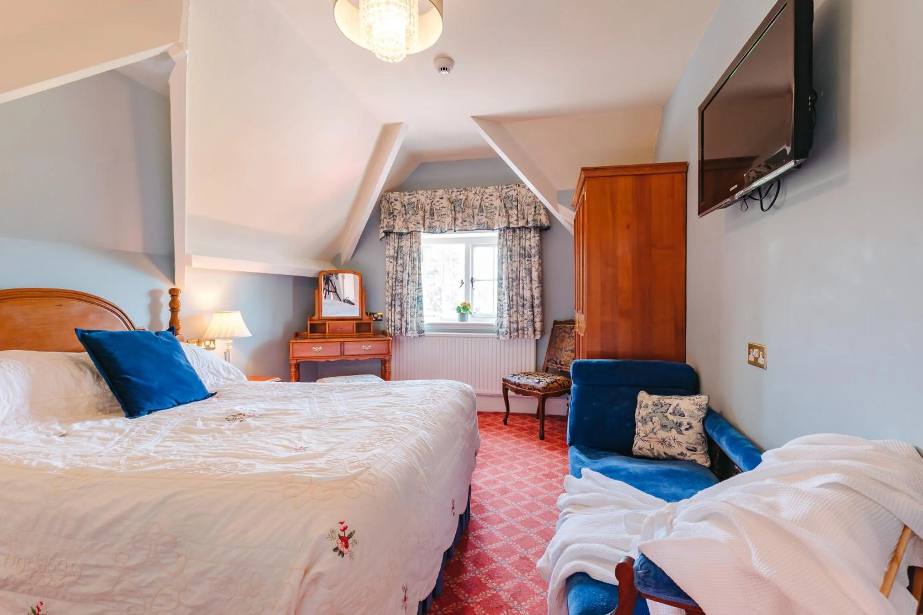 Bedroom, Bed in The Old Vicarage