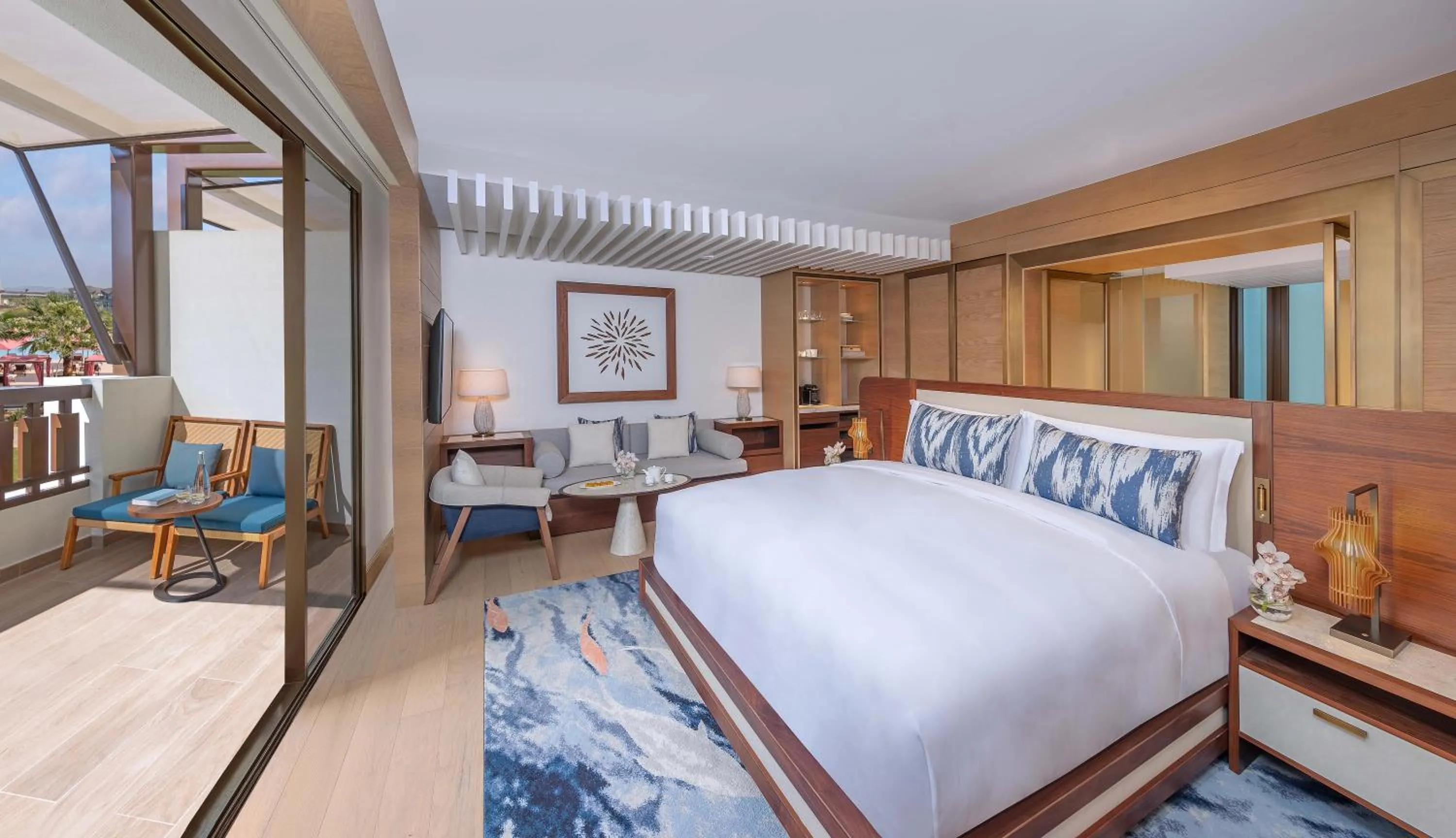 Bed in Anantara Mina Ras Al Khaimah Resort