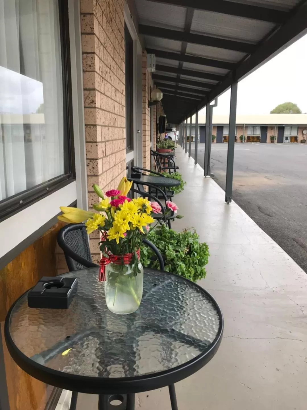 Balcony/Terrace in Mandalay Motel
