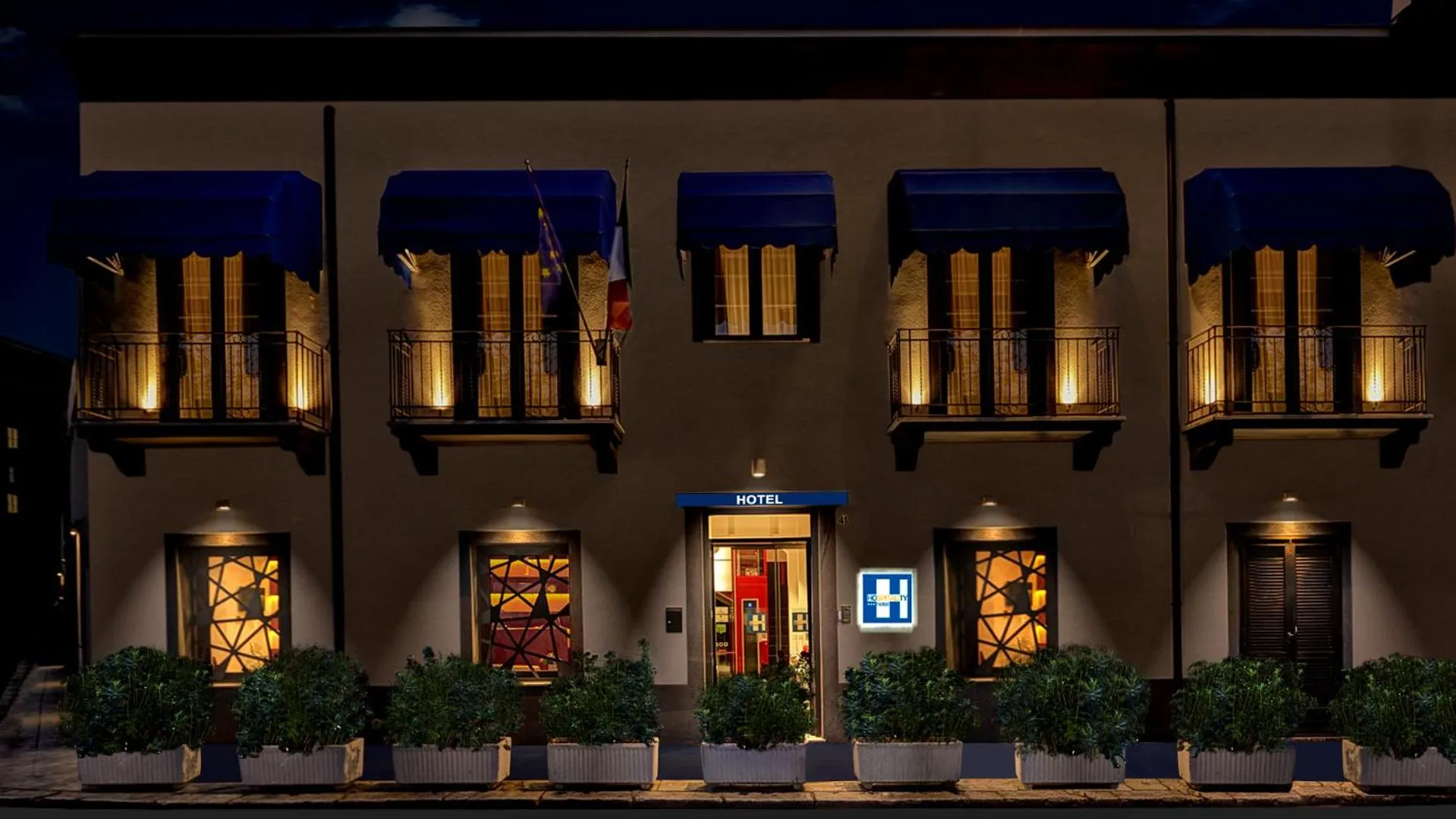 Property building in Hospitality Hotel