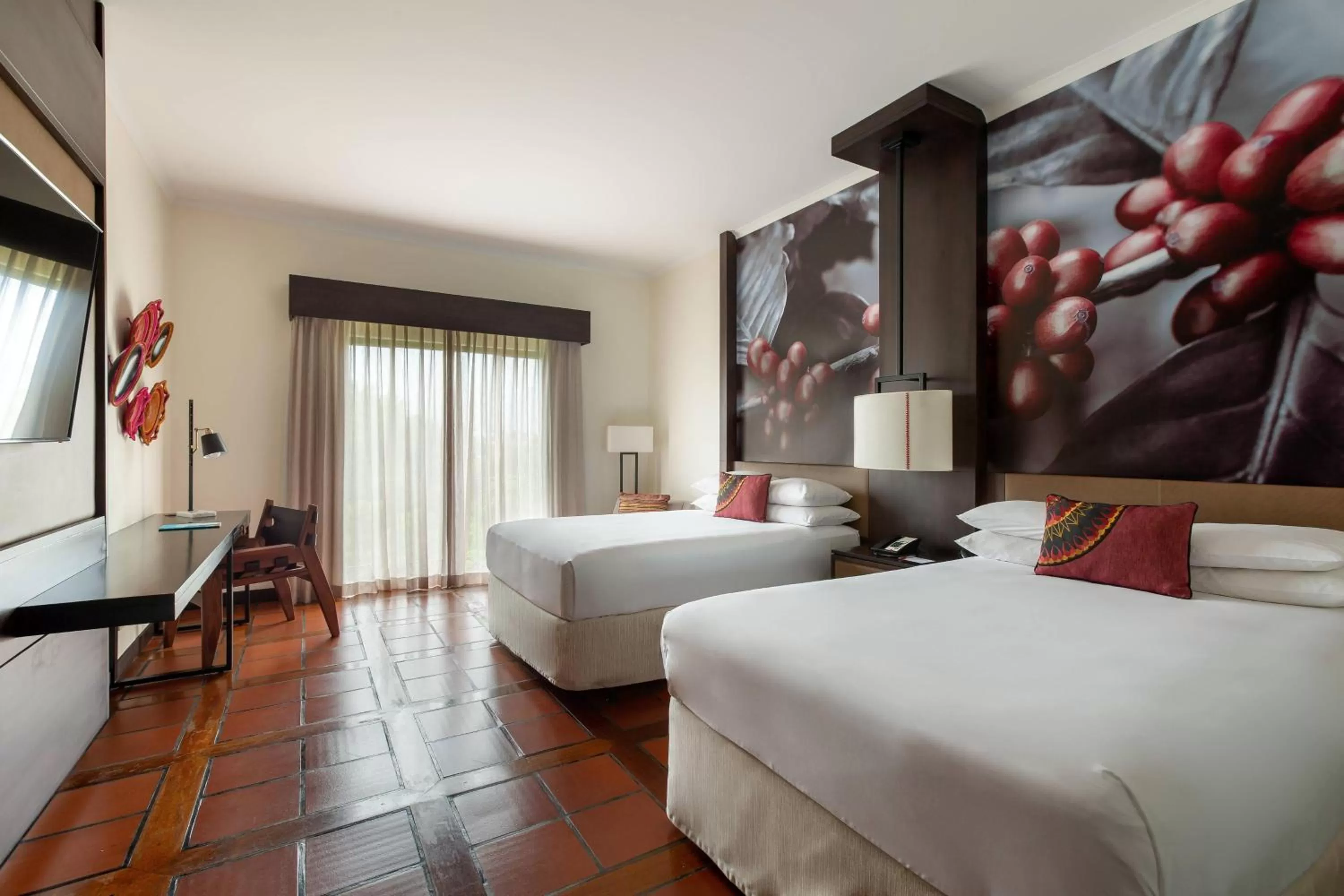 Photo of the whole room, Bed in Costa Rica Marriott Hotel Hacienda Belen