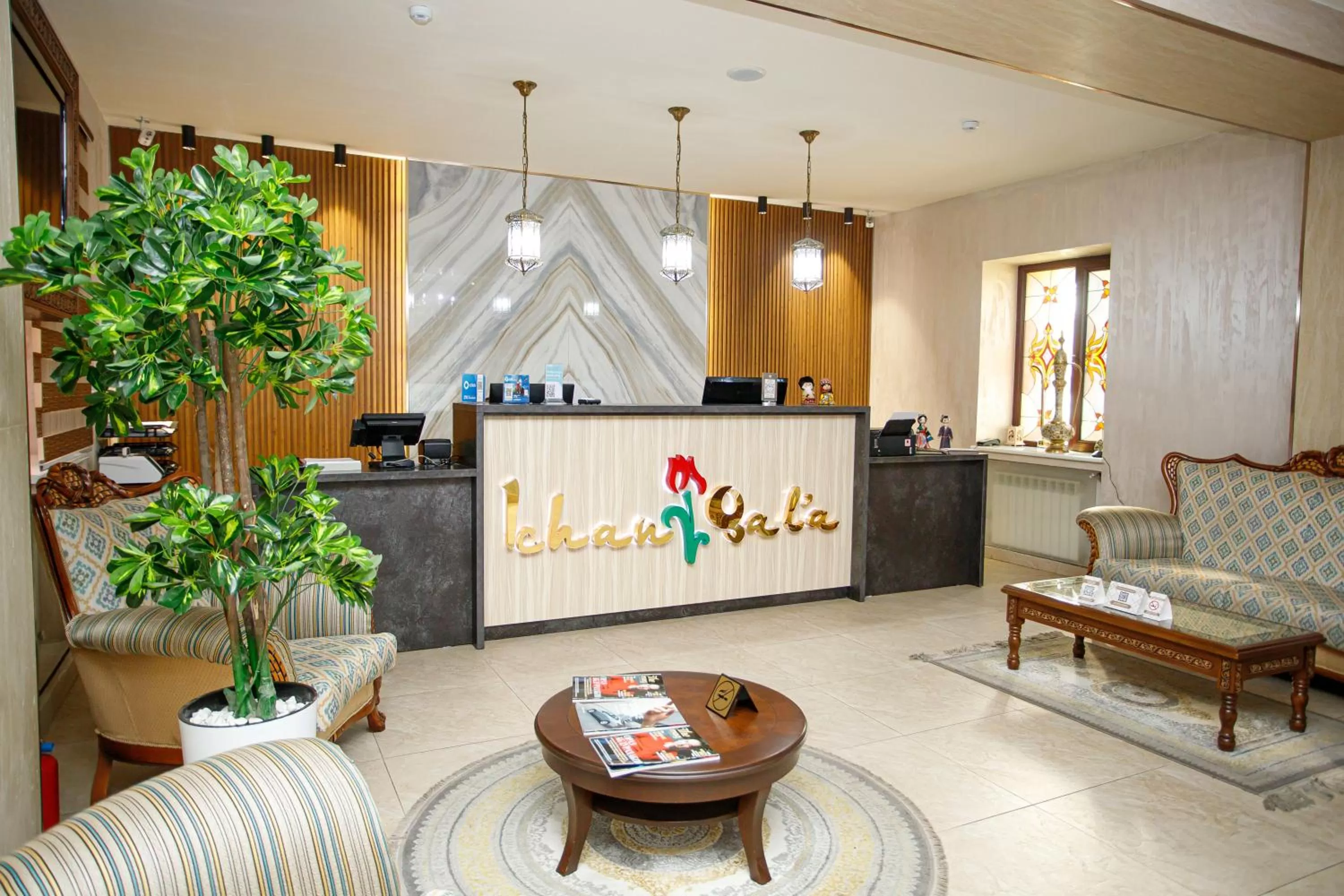 Lobby or reception in Ichan Qal'a Premium Class Hotel