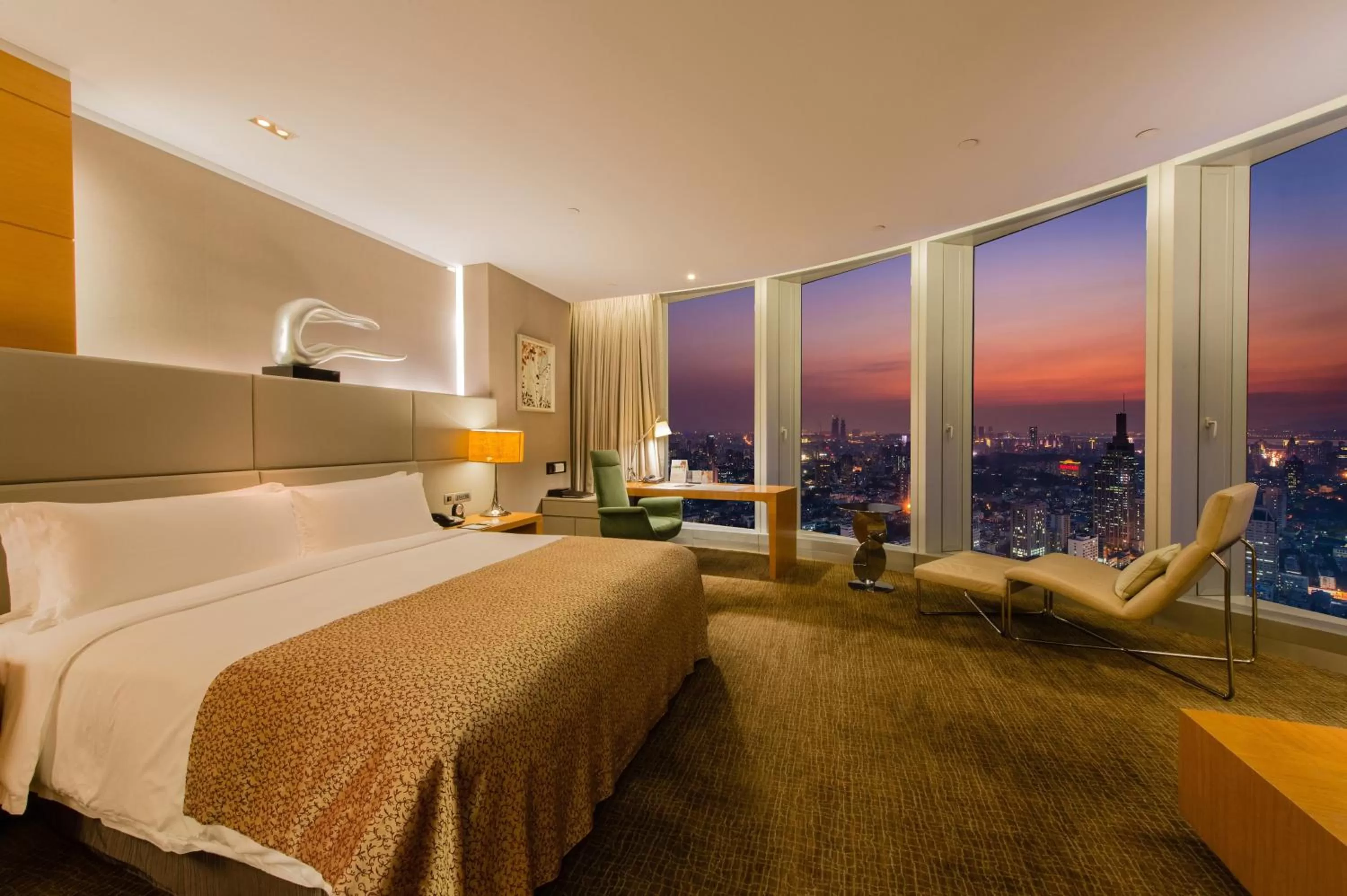 Photo of the whole room, Bed in InterContinental Nanjing by IHG