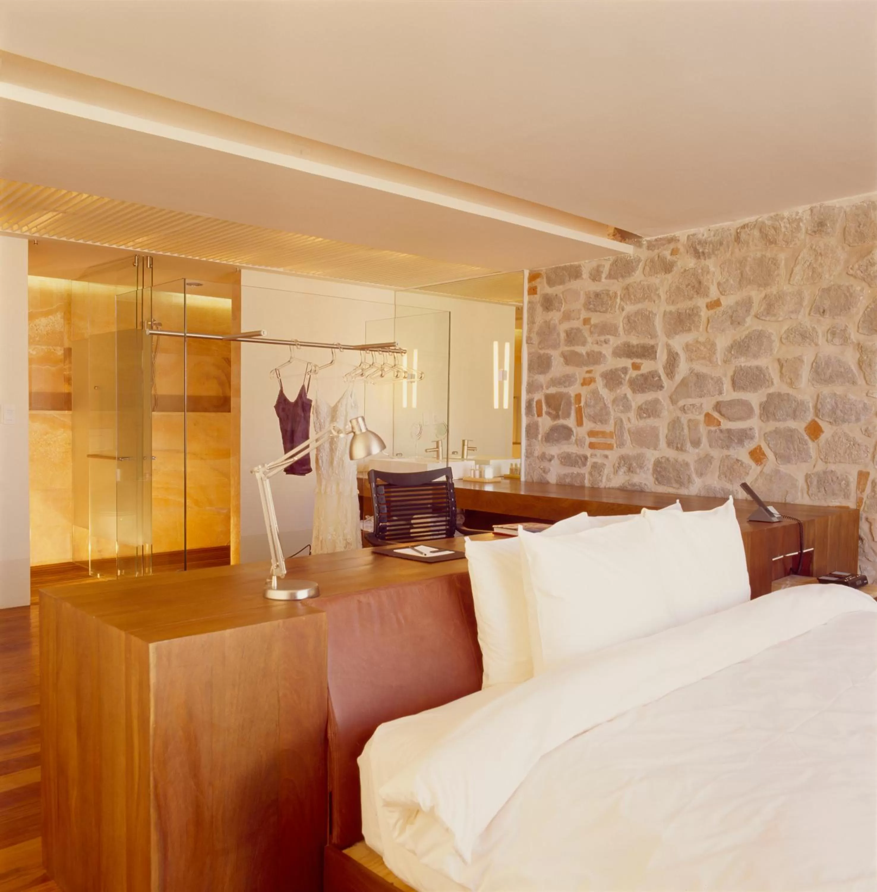 Bedroom, Bed in La Purificadora, Puebla, a Member of Design Hotels