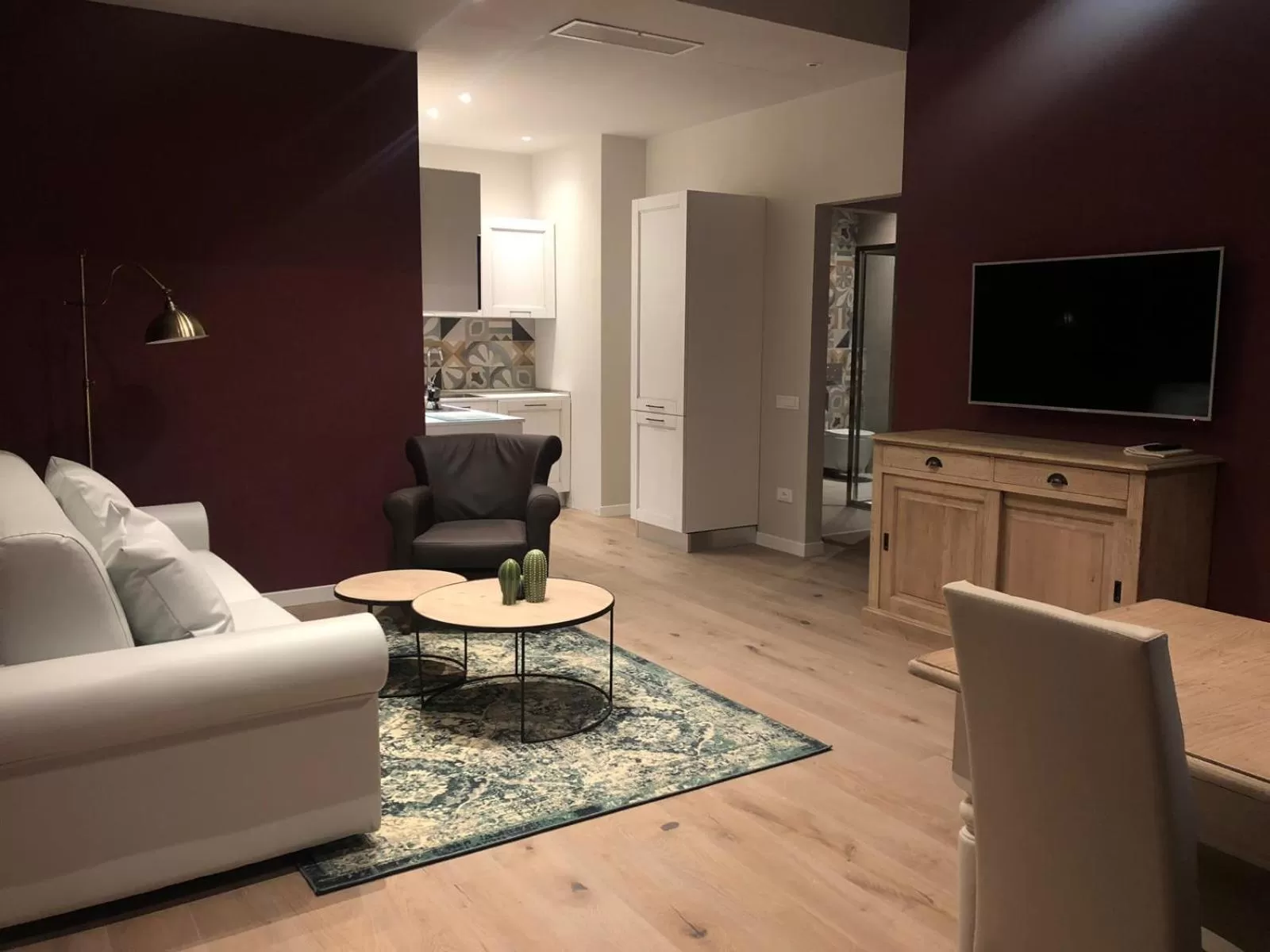 Seating area in Zanhotel Regina