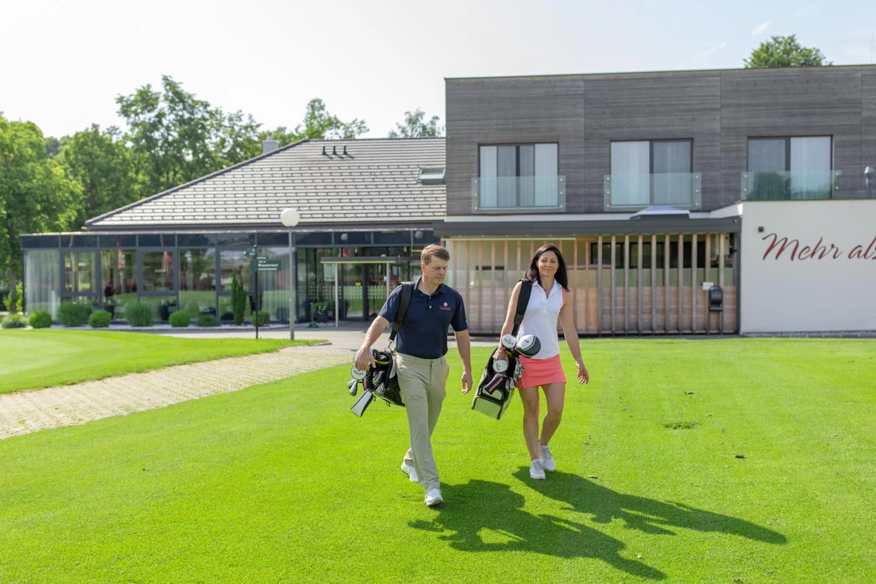 Golfcourse in Hotel Hausschachen