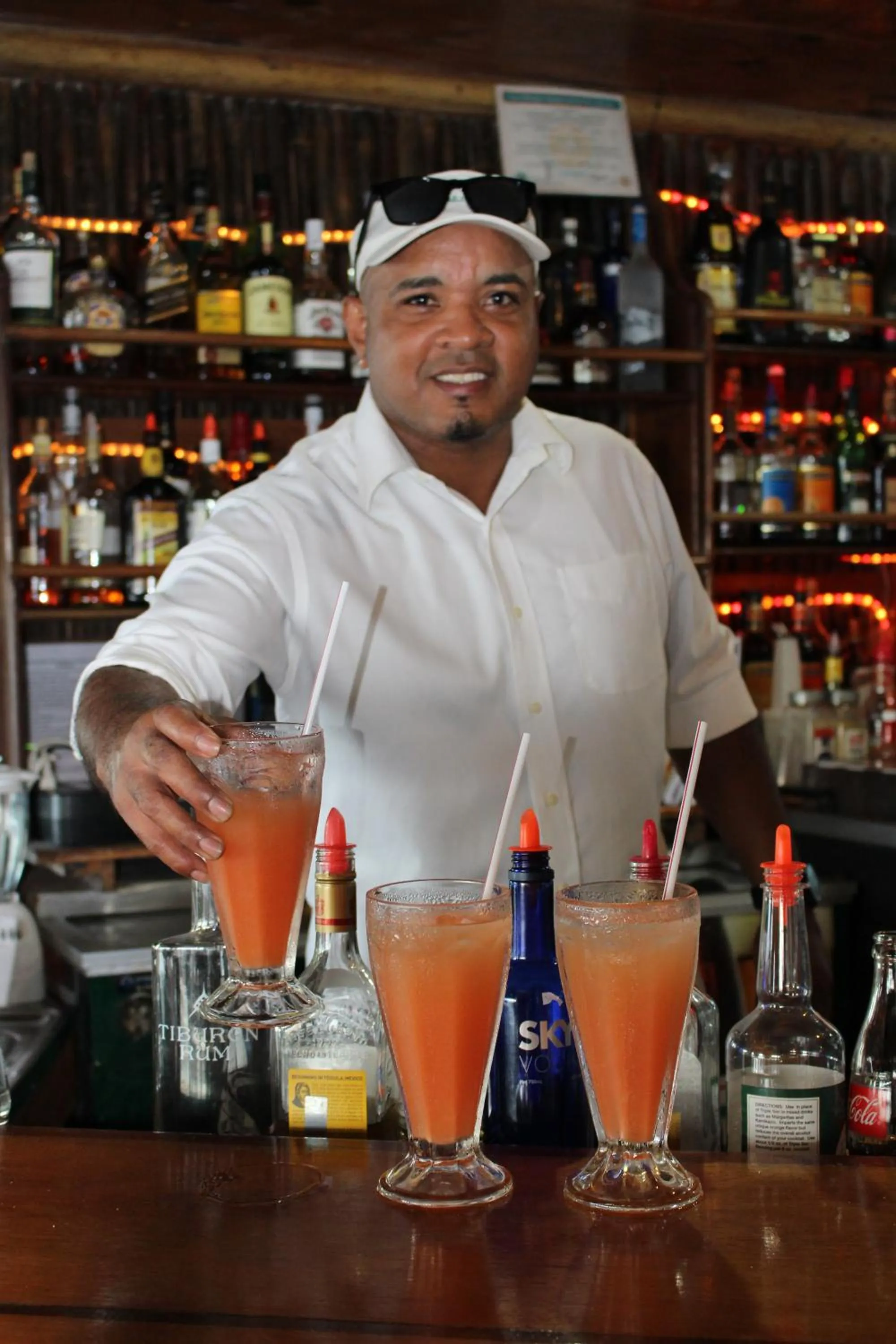 Lounge or bar in Caribbean Villas Hotel