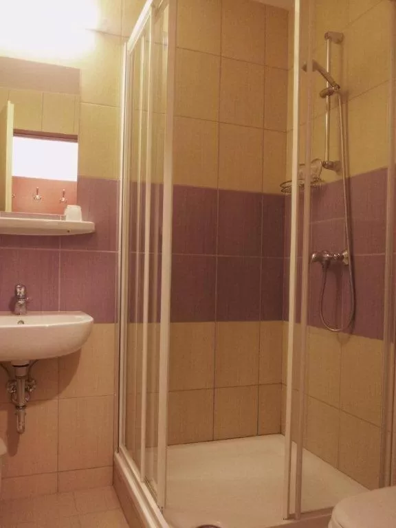 Shower in Fenyves Hotel Békéscsaba