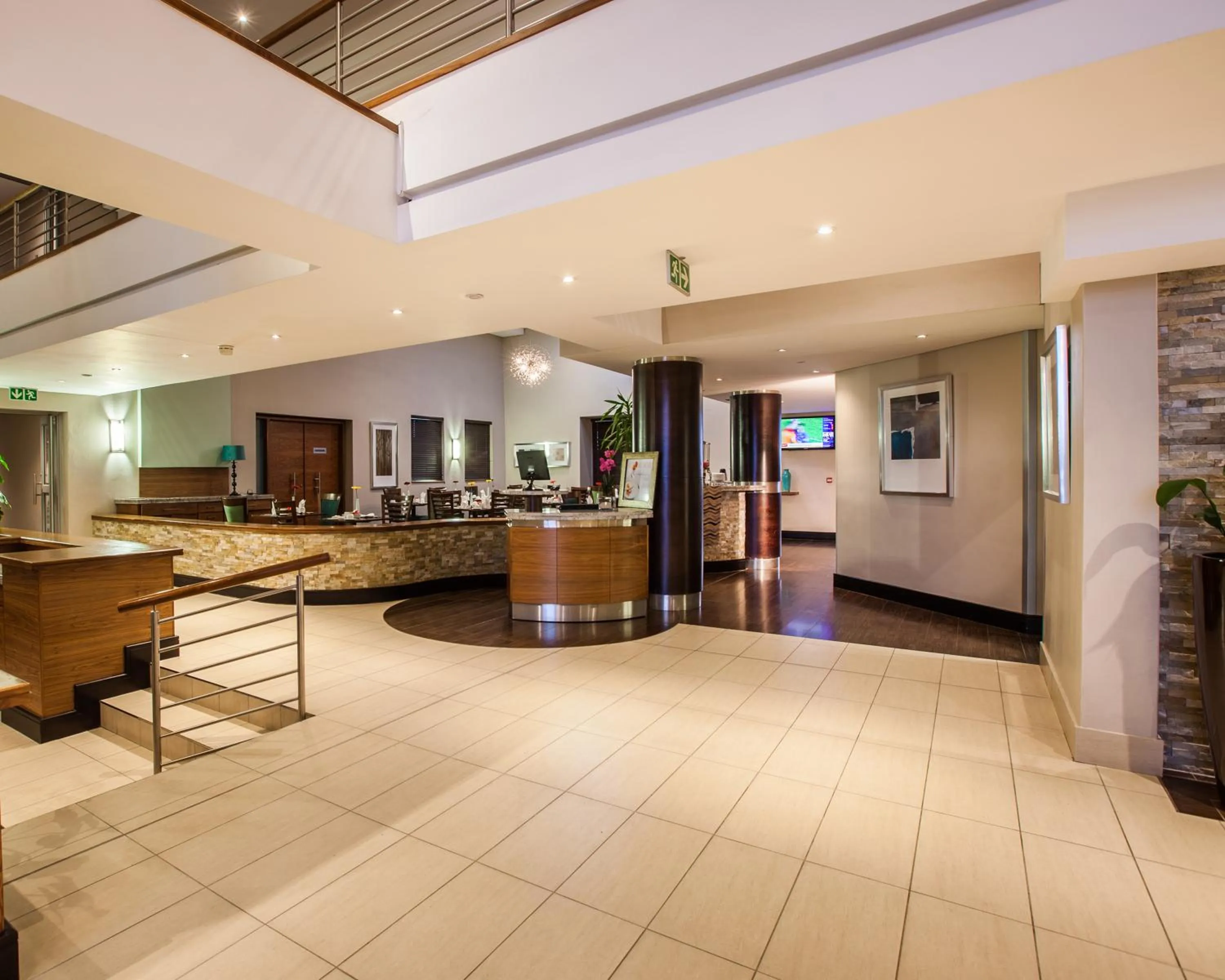 Lobby or reception in Town Lodge Gaborone