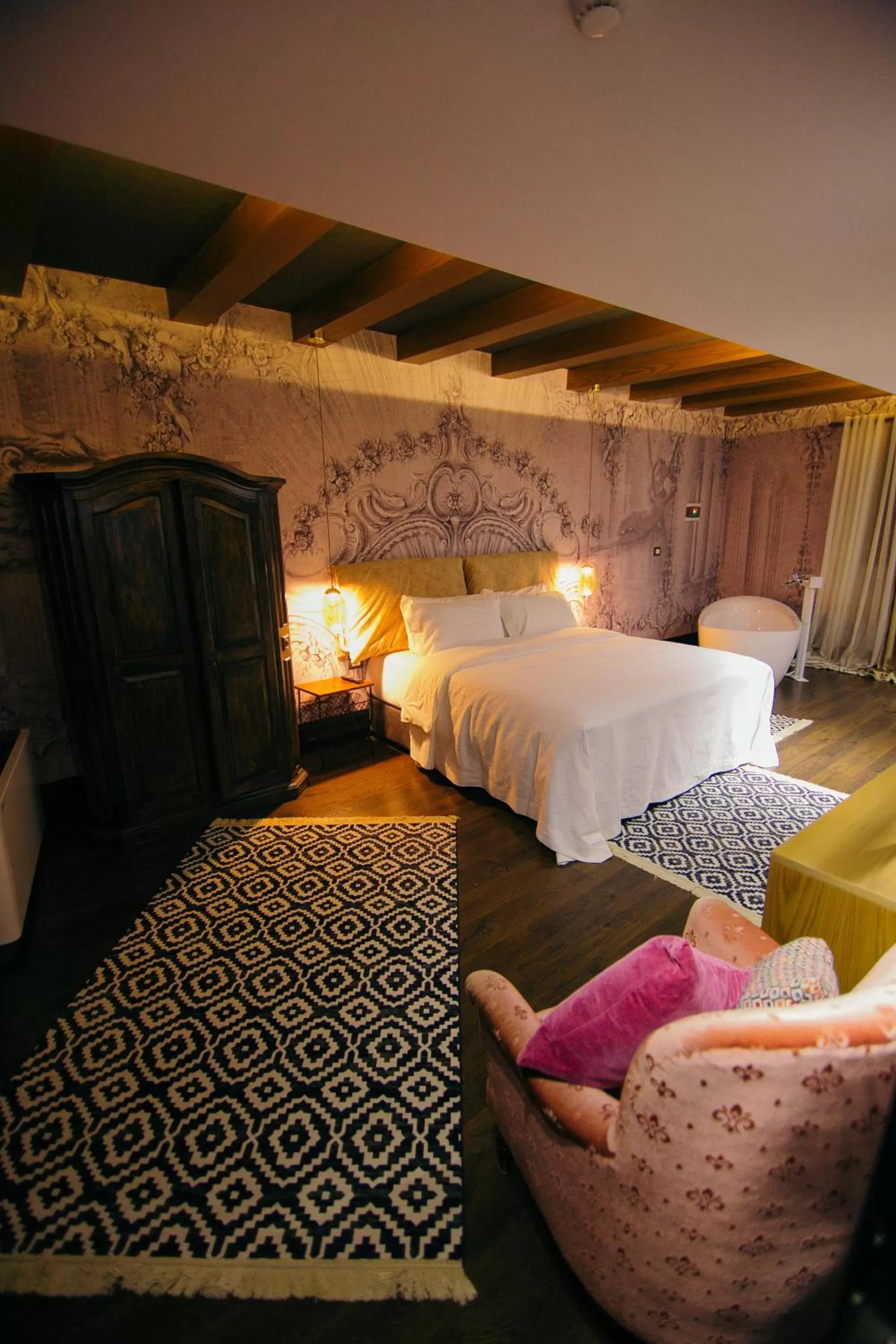 Bedroom in Cathedral Boutique Hotel