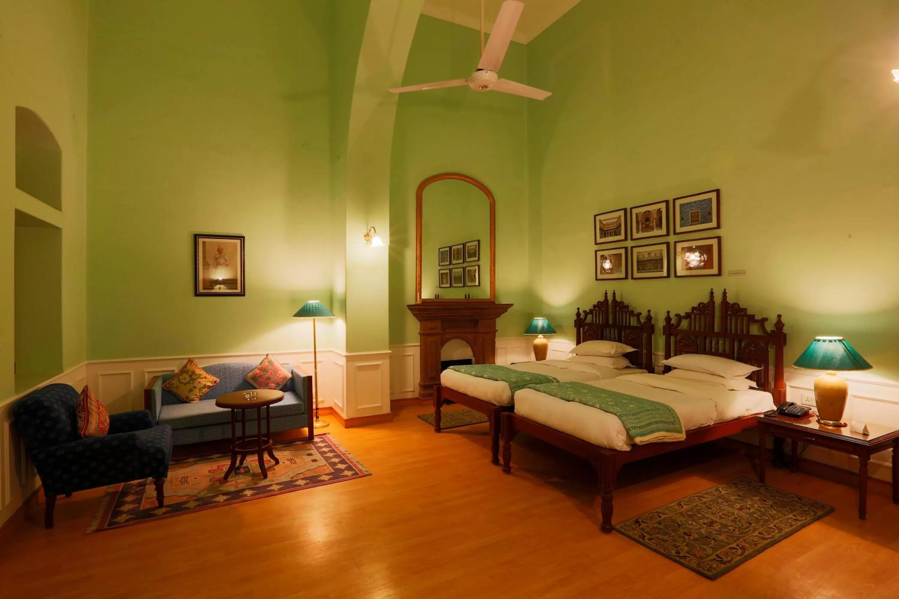 Other, Bed in The Lallgarh Palace - A Heritage Hotel