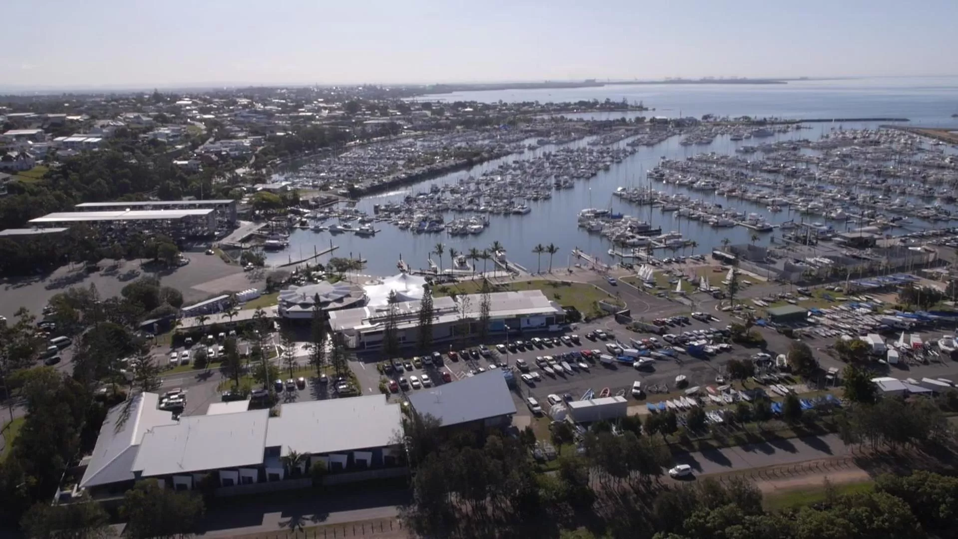 Bird's eye view in Manly Marina Cove Motel