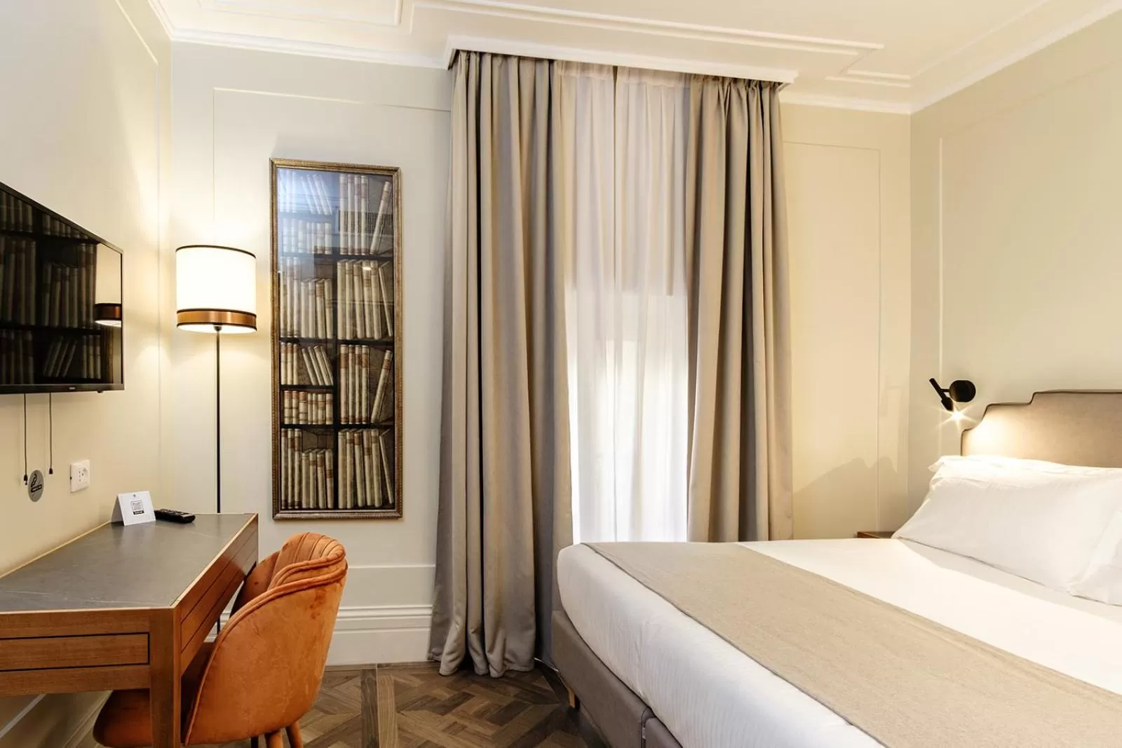 Bed in Hotel Smeraldo