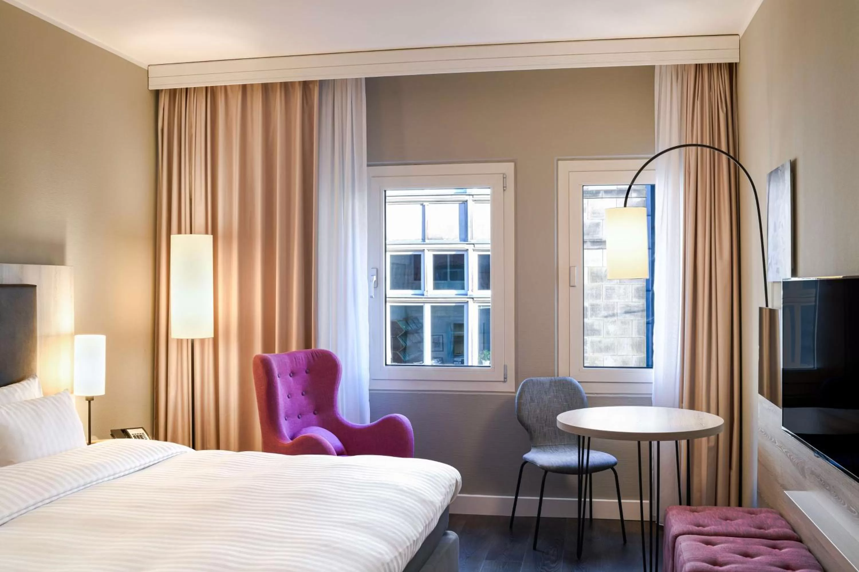 Photo of the whole room, Bed in Radisson Blu Hotel Bremen