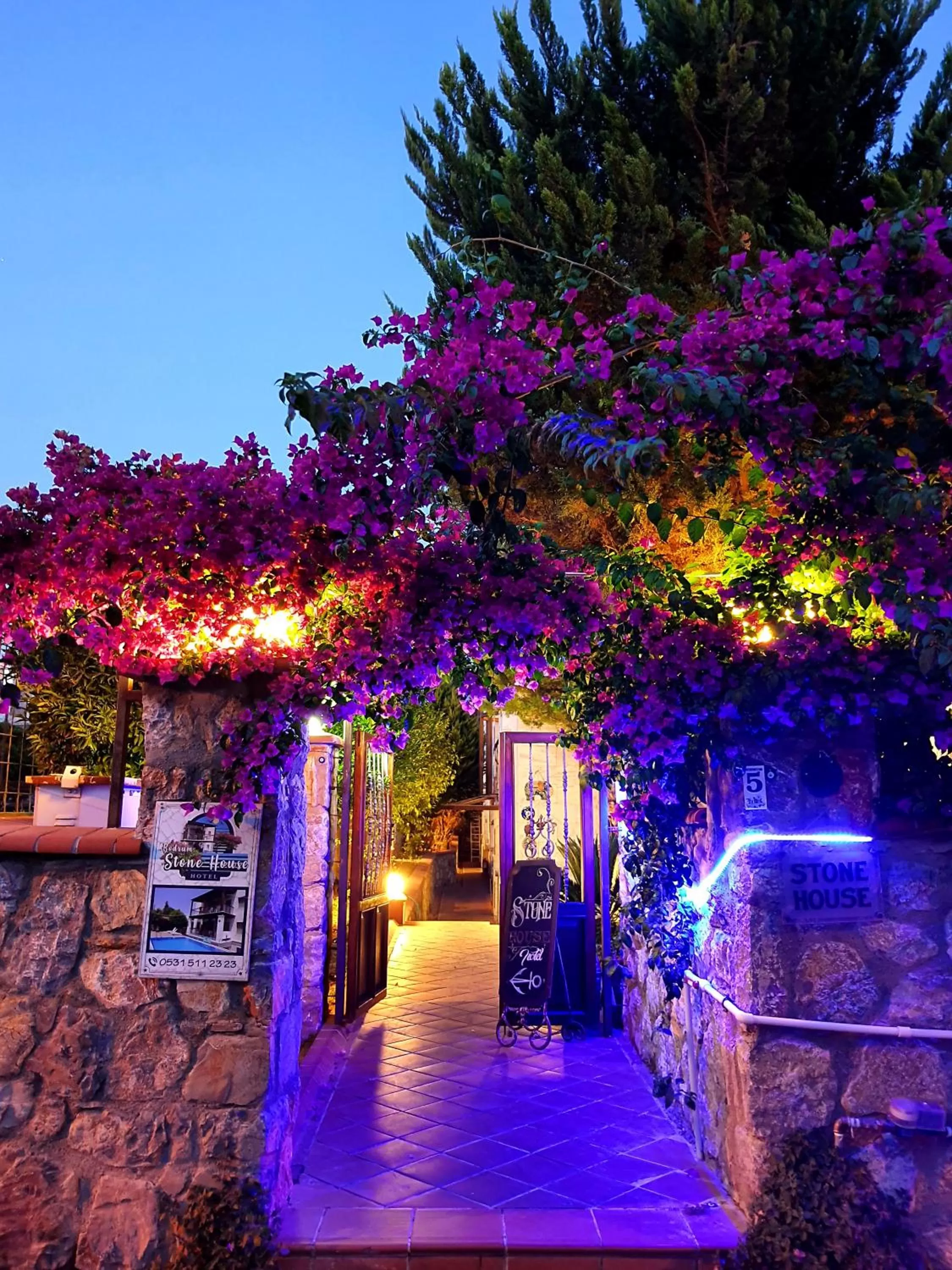 Facade/entrance in Stone House Hotel