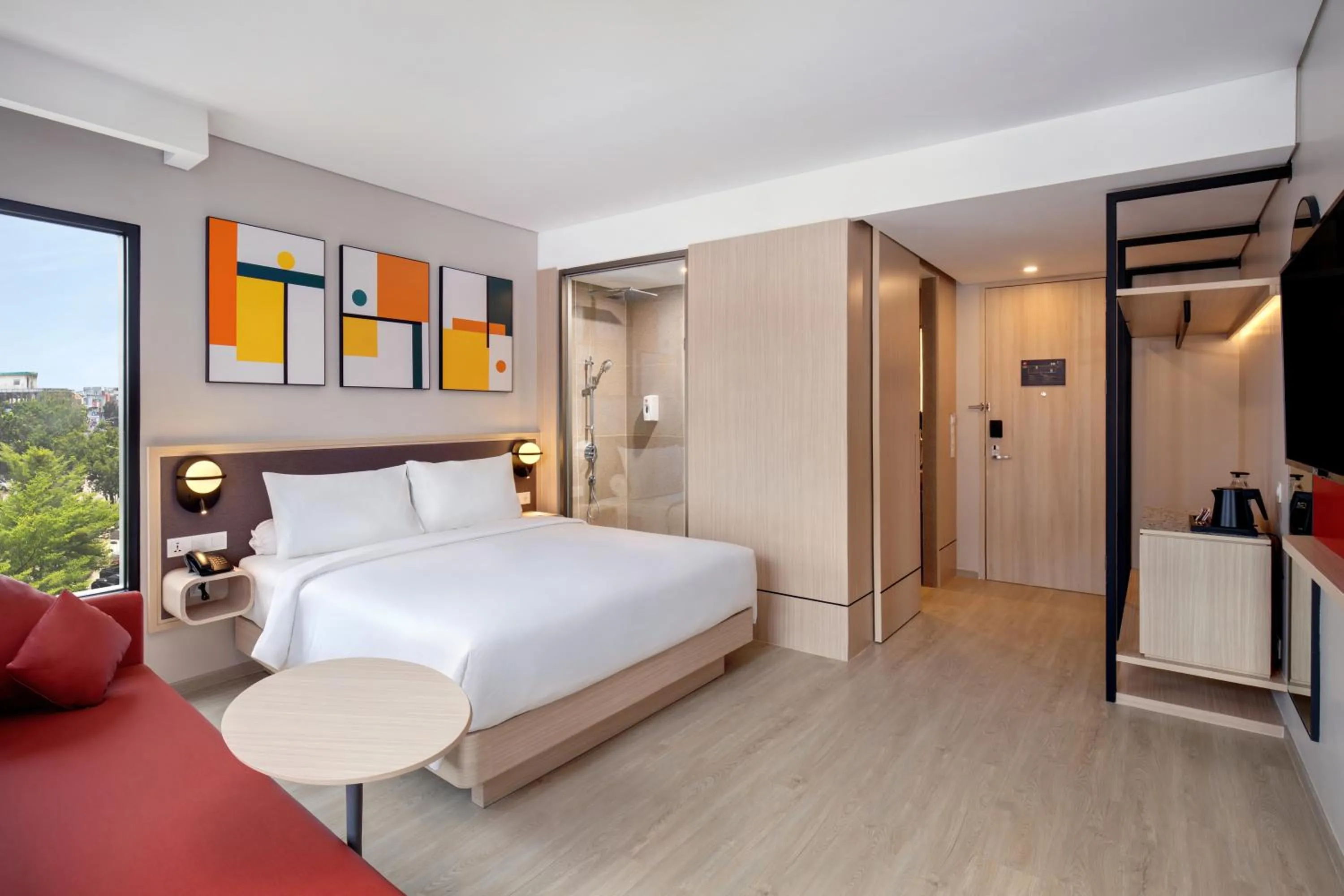 Bed in ibis Palembang Sanggar