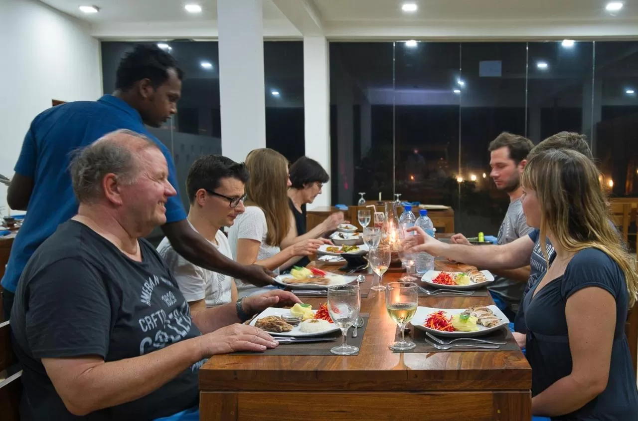 Continental breakfast in Athena Lake by Seedevi