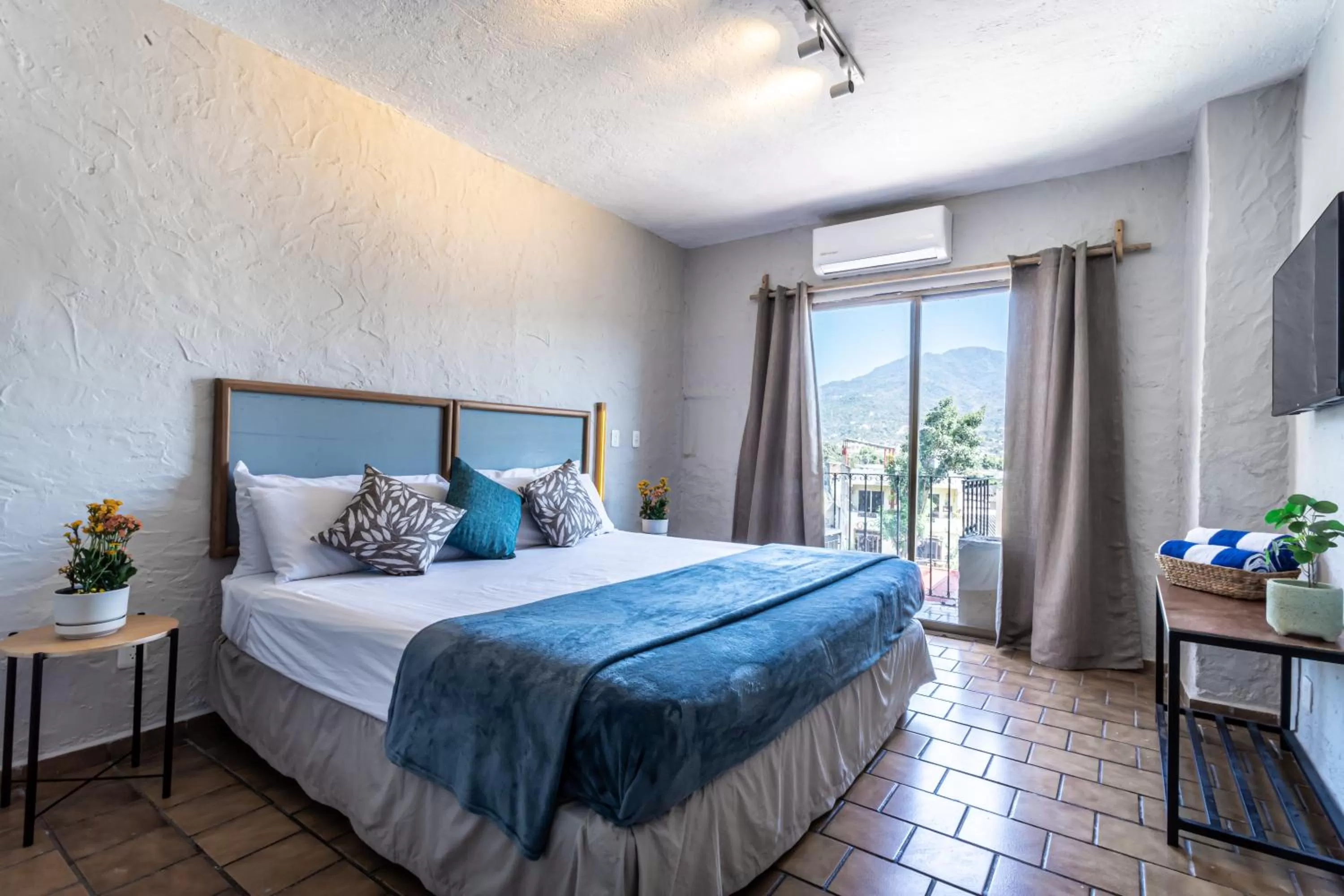 Bed in Soy Local Puerto Vallarta