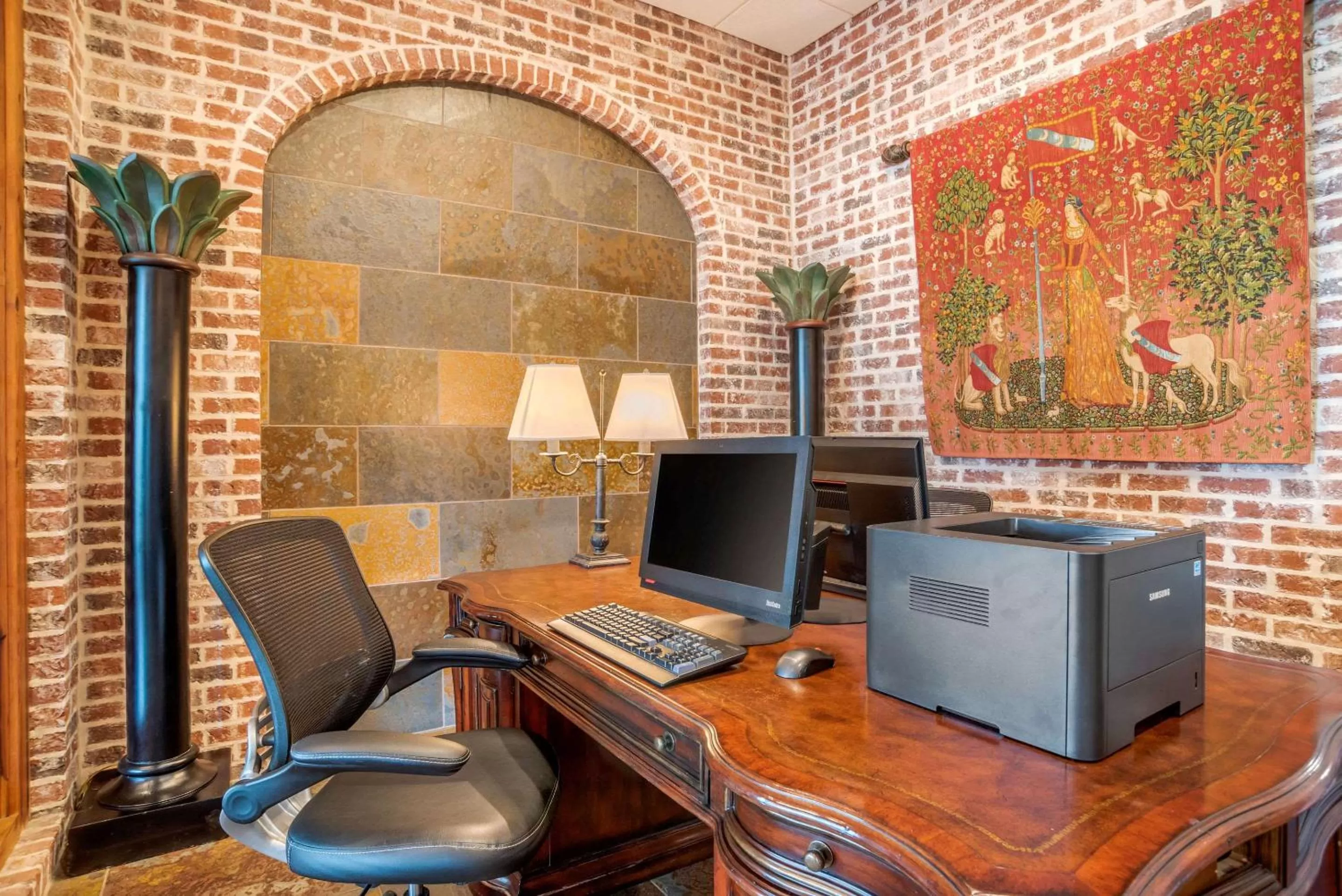 On site in Clarion Inn Conference Center