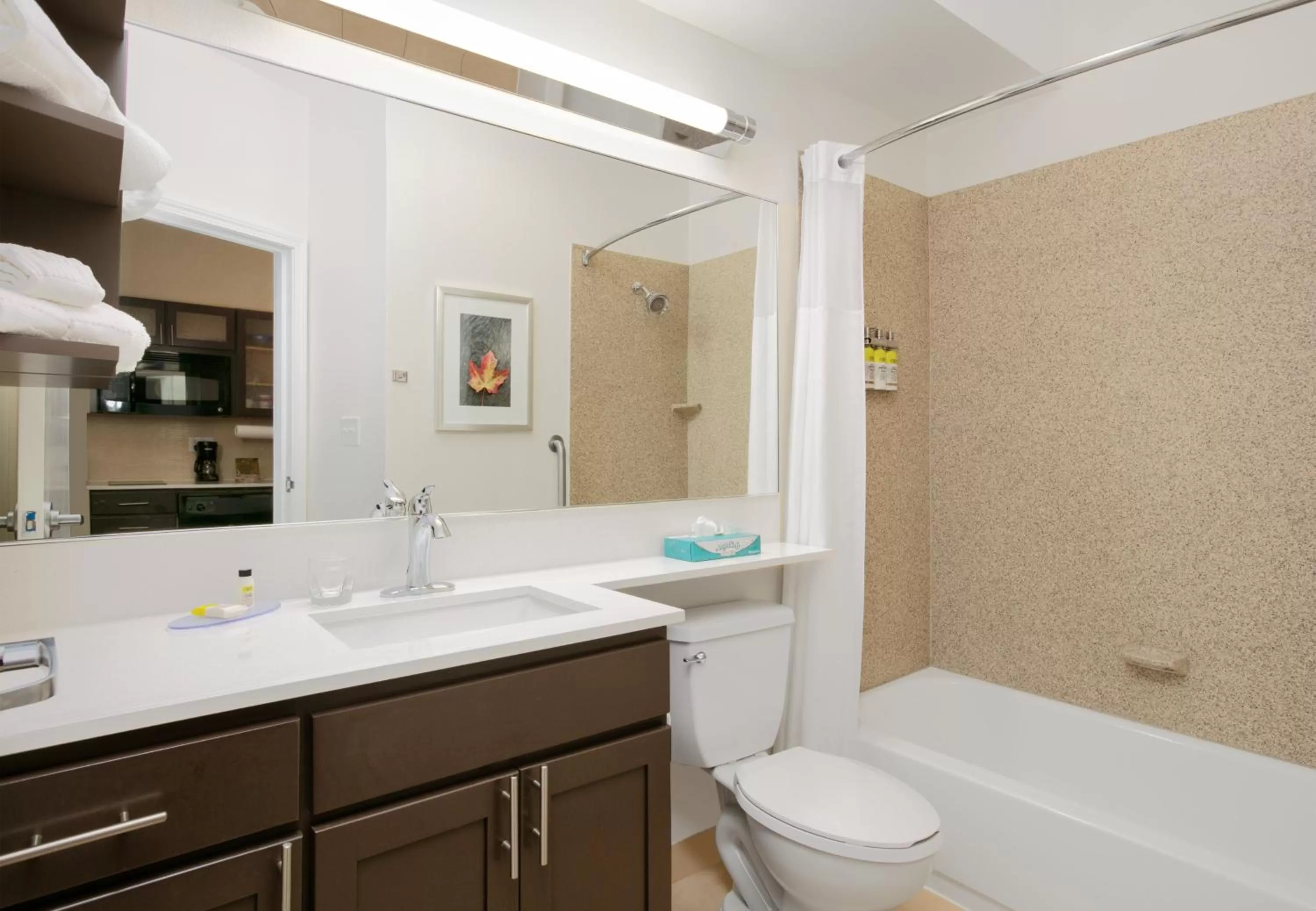 Bathroom in Candlewood Suites Dallas Fort Worth South by IHG