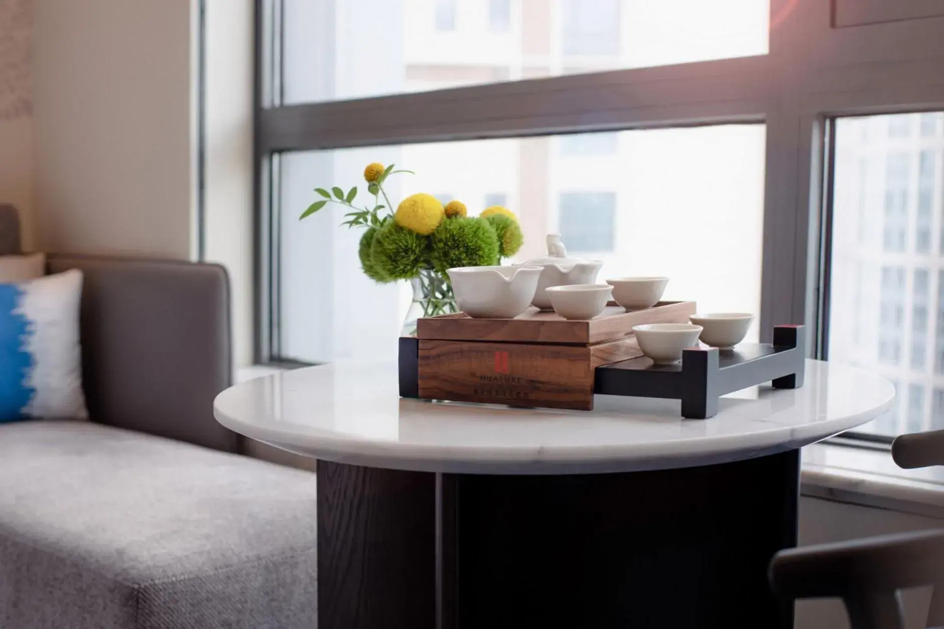 Standard Twin Room with City View in HUALUXE Shanghai Changfeng Park by IHG Standard Twin Room with City View in HUALUXE Shanghai Changfeng Park by IHG