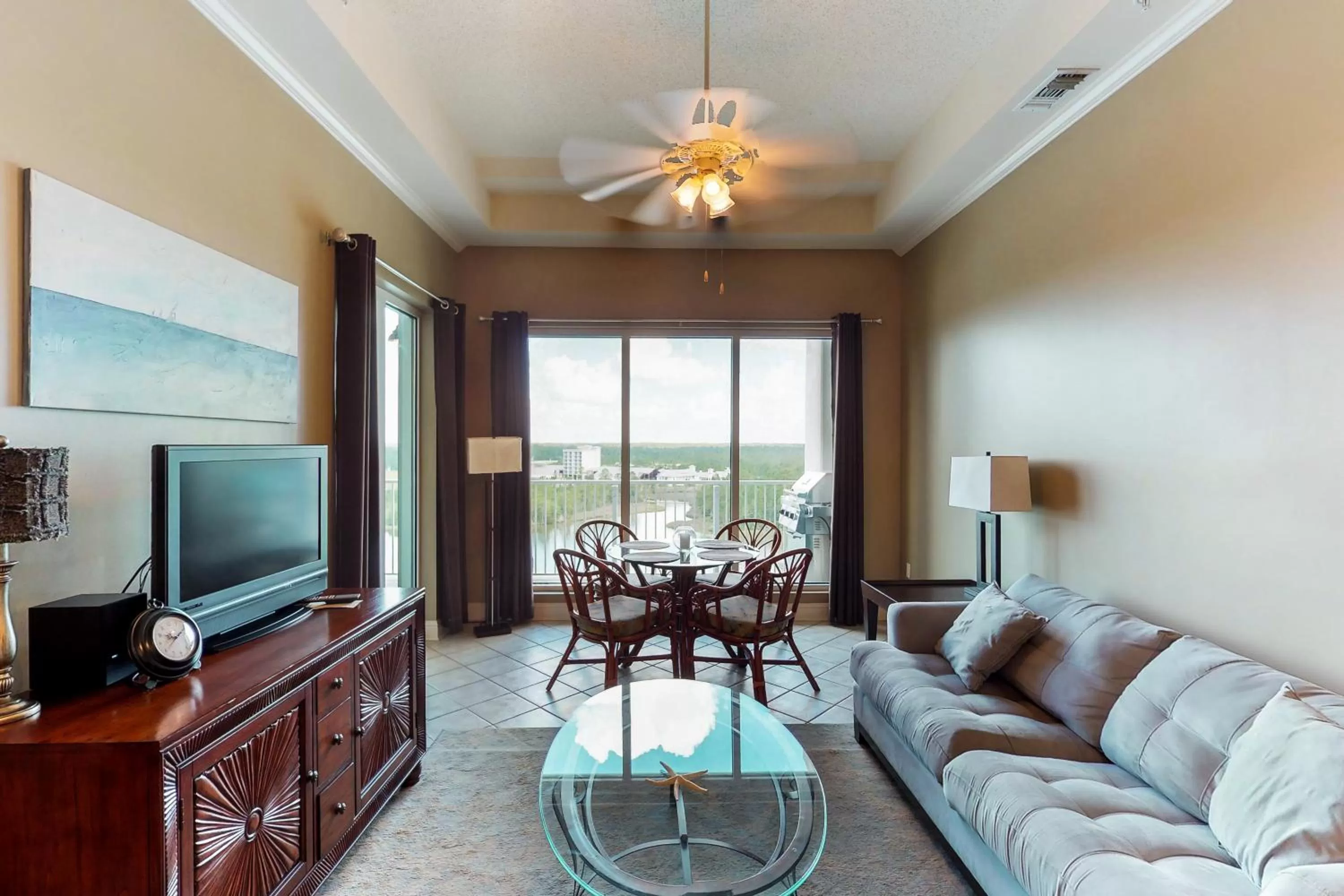 Seating Area in Wharf