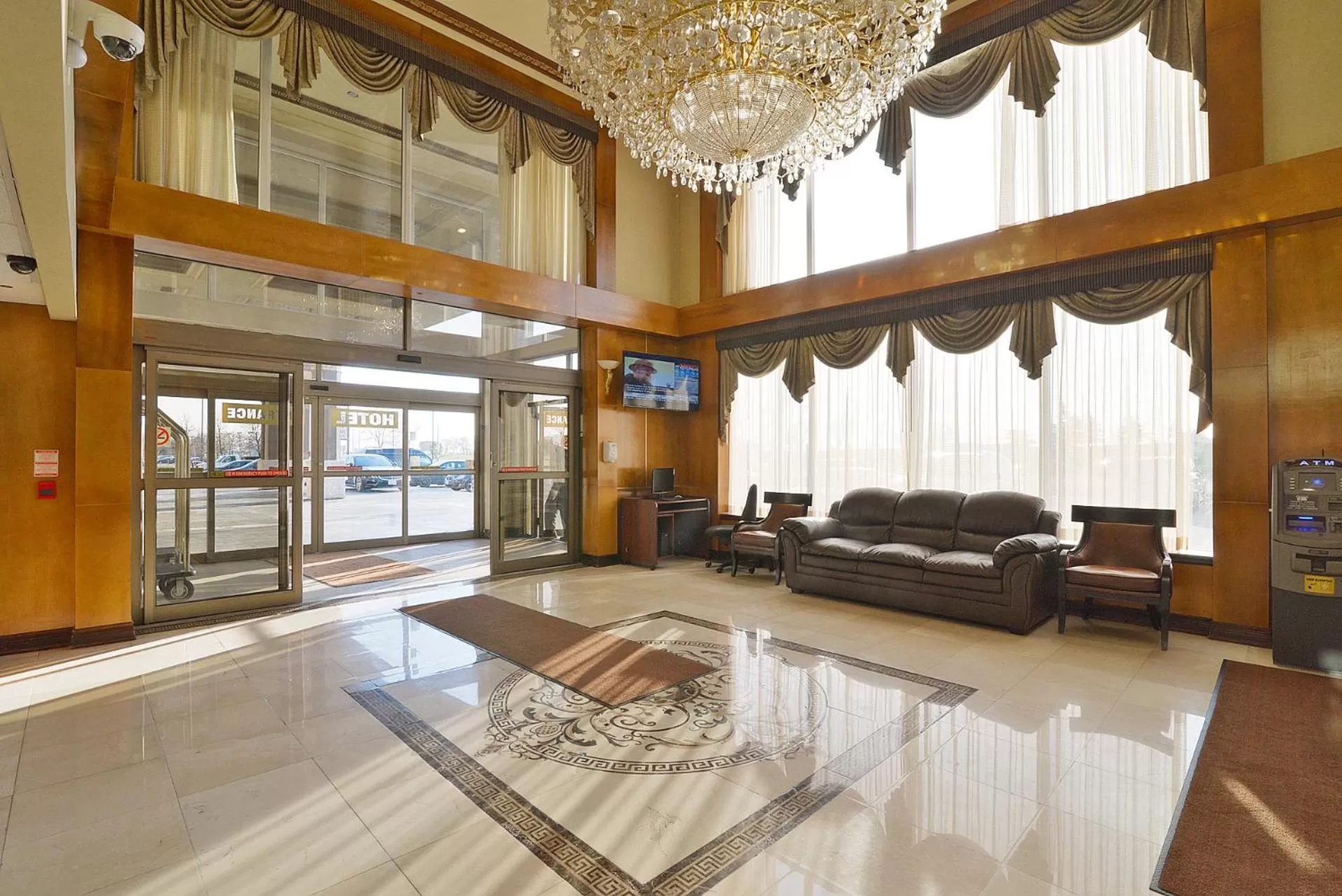 Lobby or reception in Woodbine Hotel & Suites