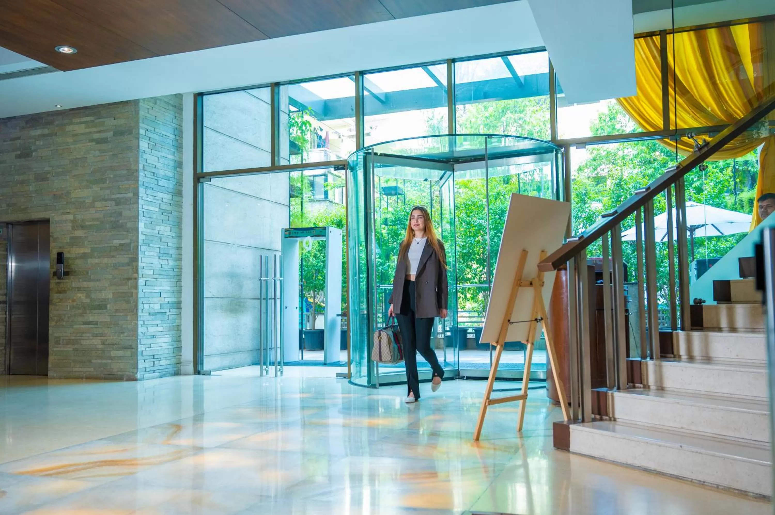 Facade/entrance in O Hotel Pune