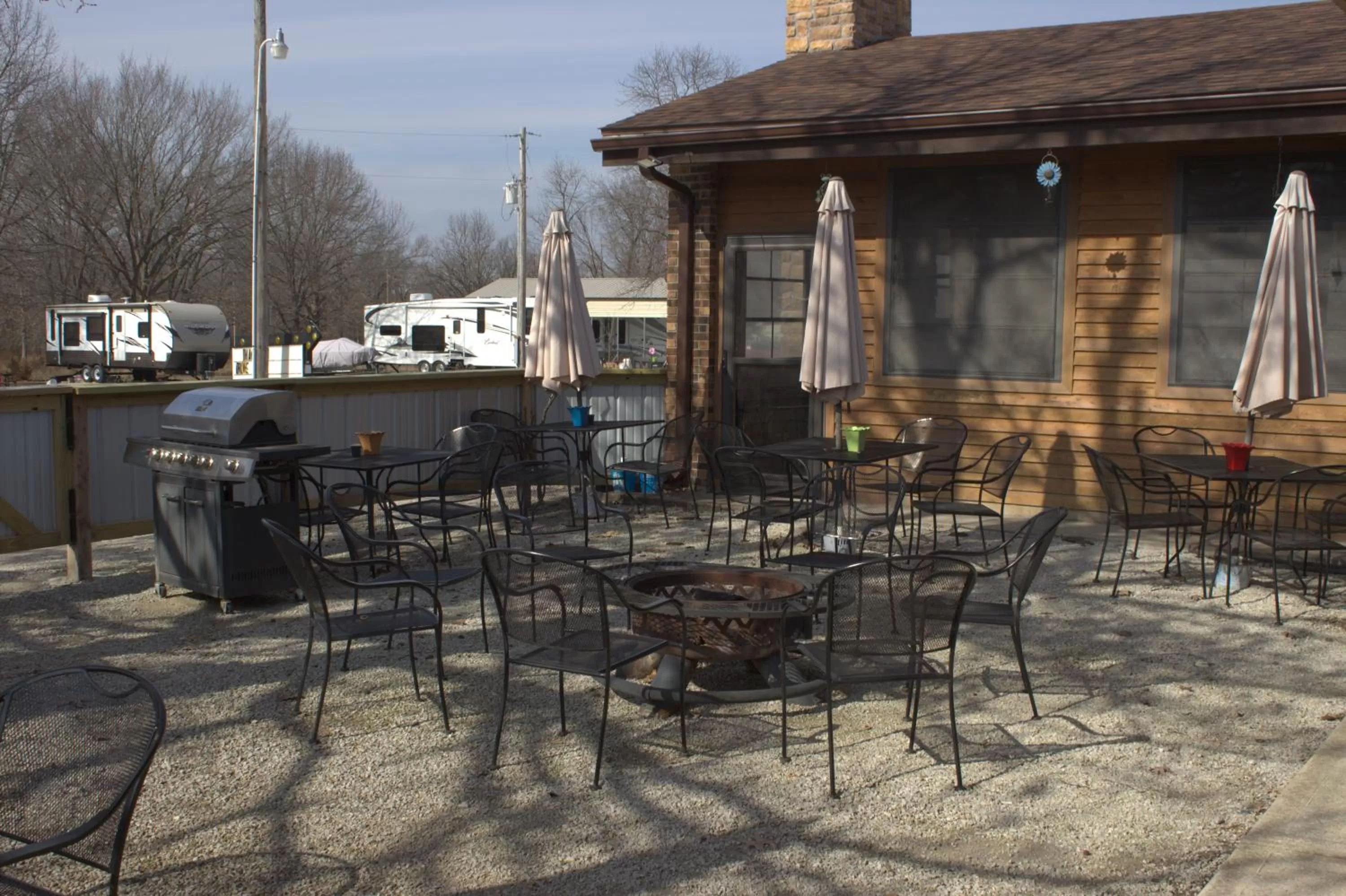 Patio in Hidden Lake Resort