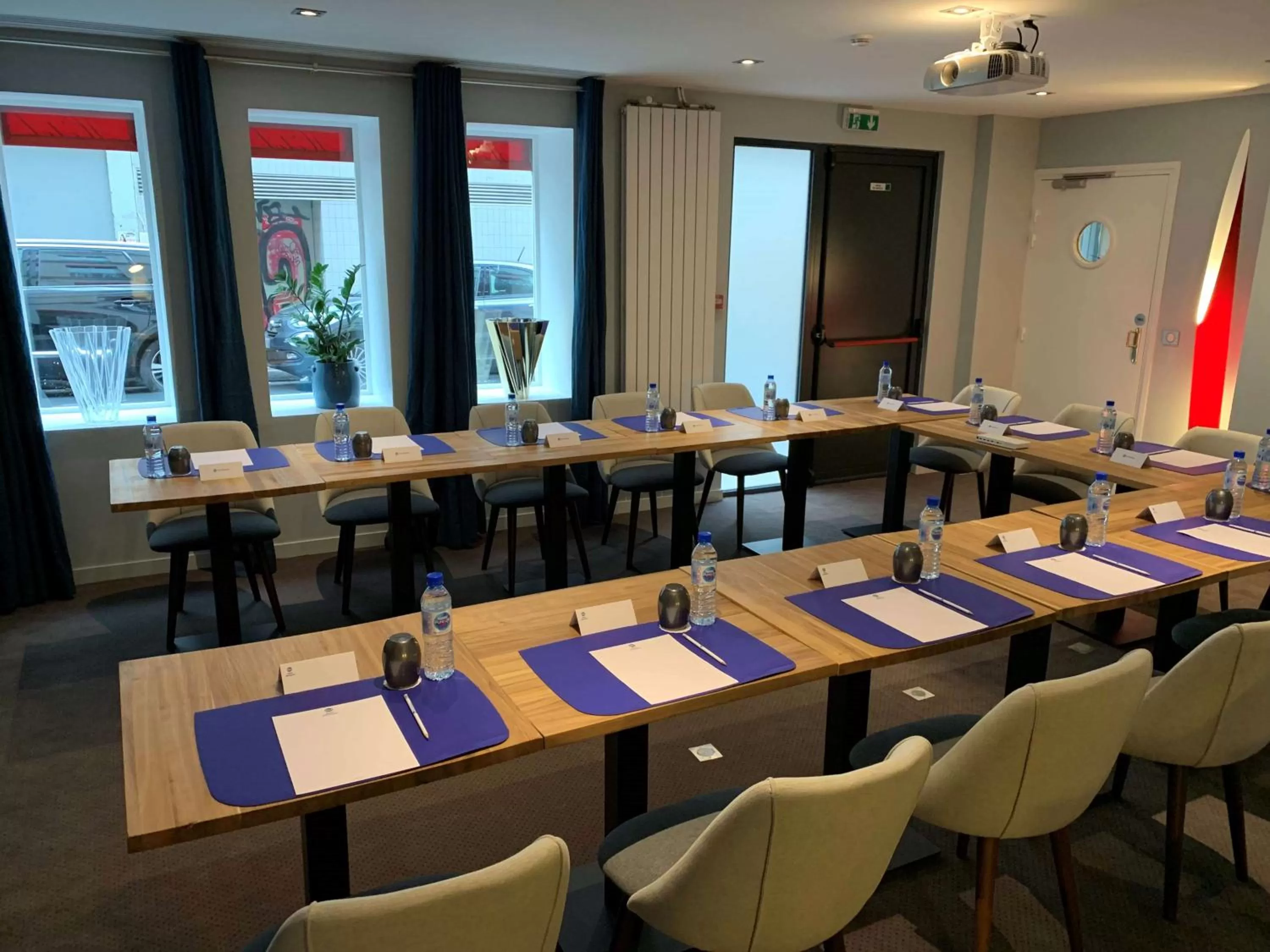 On site in Best Western Empire Elysees