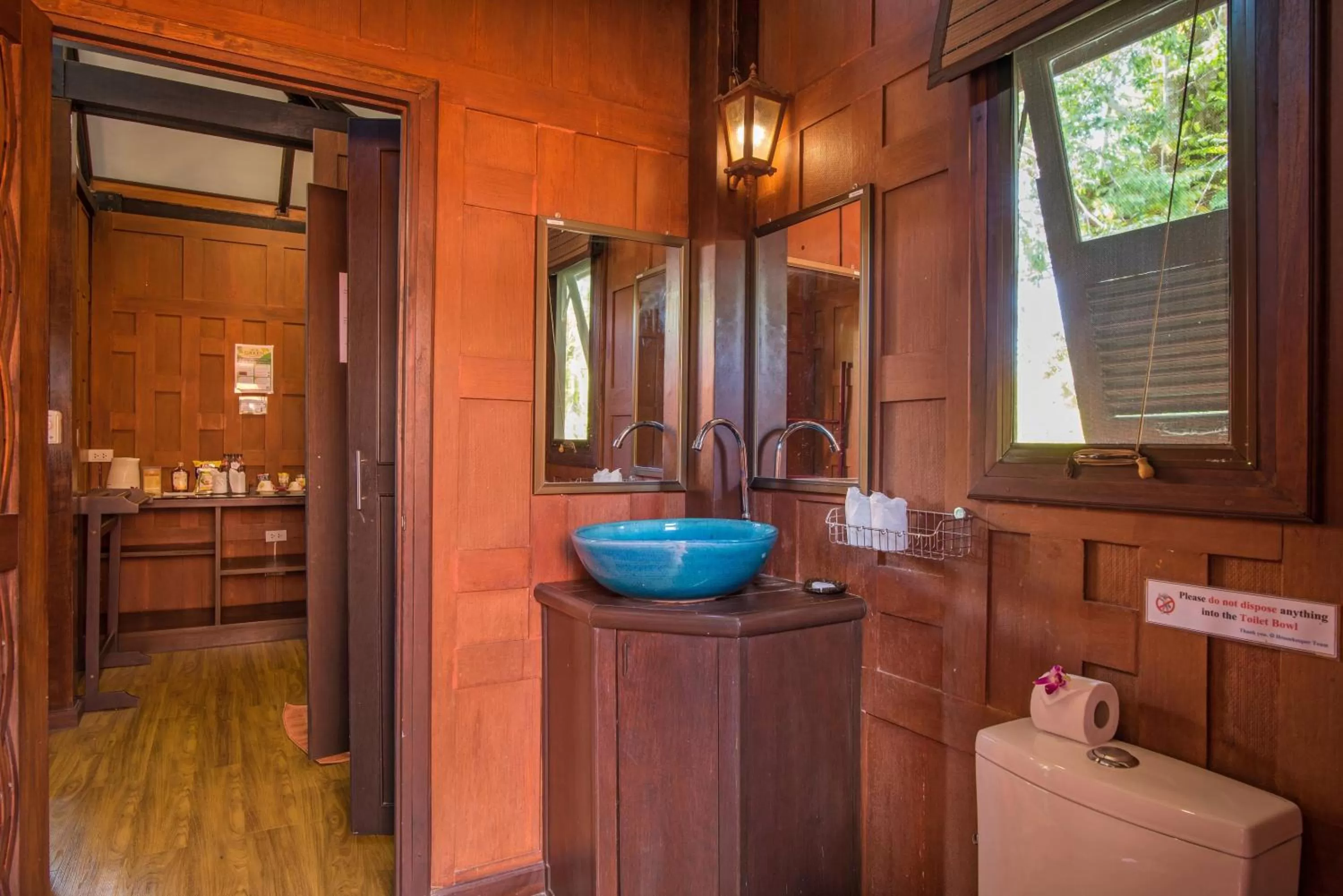 Bathroom in ThaiLife Wellness & Meditation Resort- SHA Plus