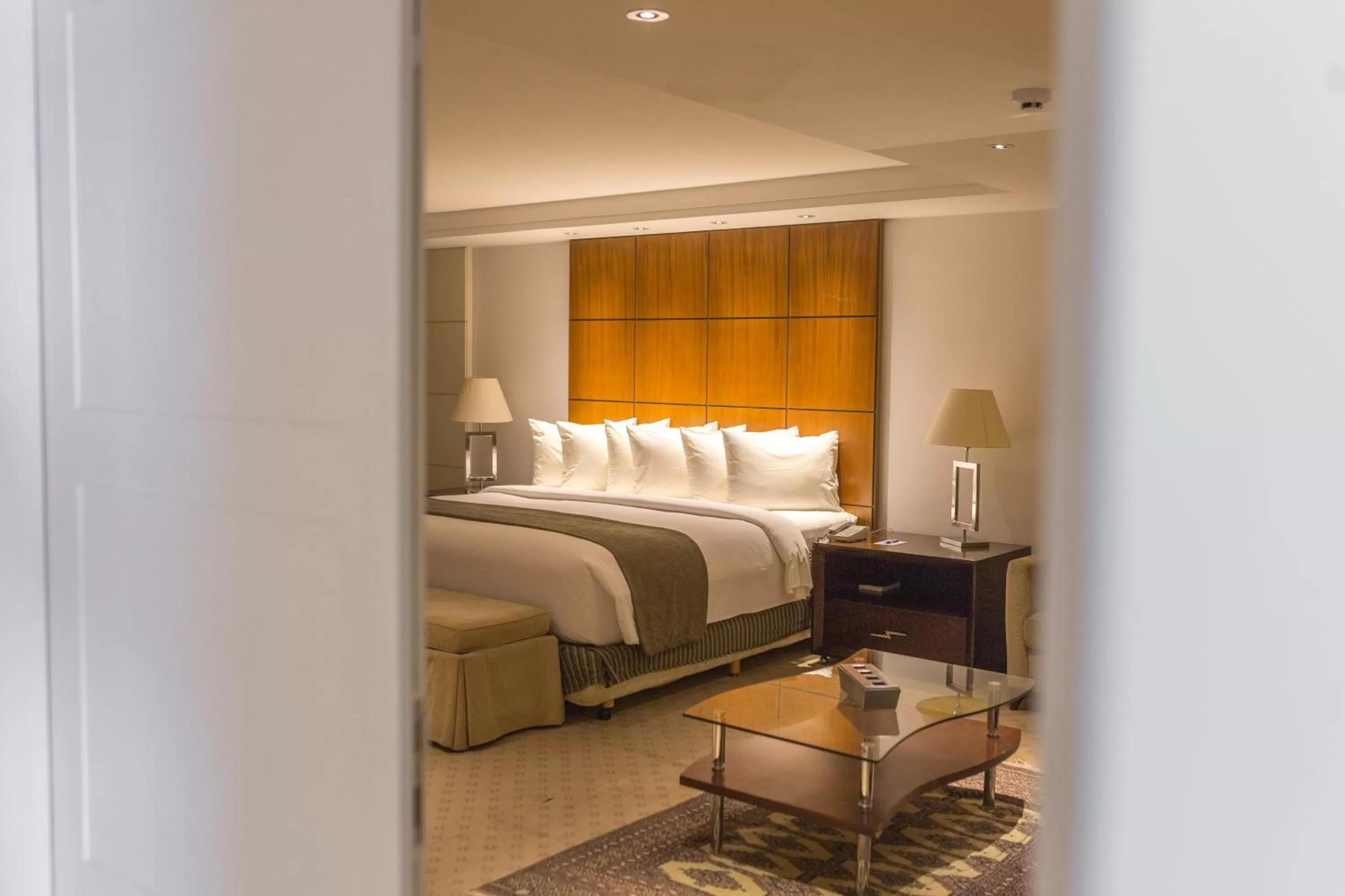 Bed in Grand Bittar Hotel