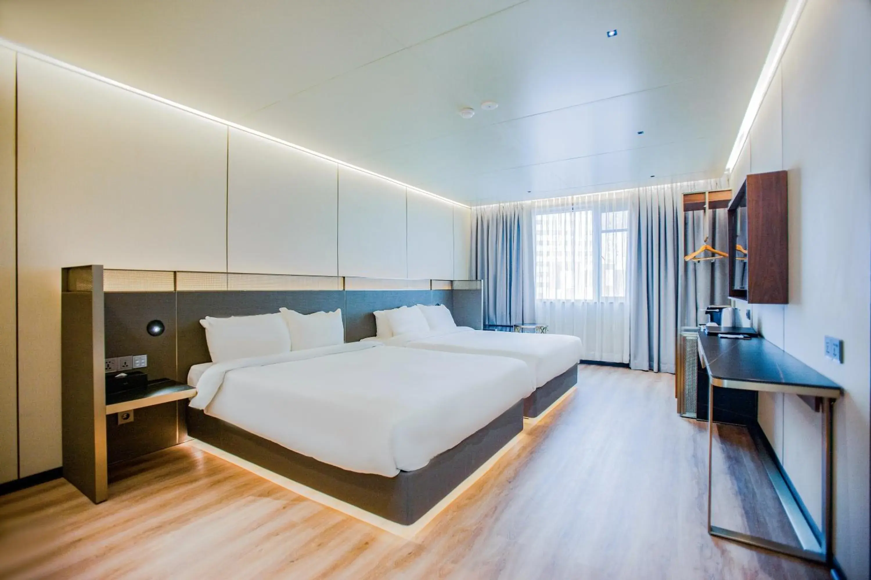 Photo of the whole room, Bed in Amber Hotel Jeju Photo of the whole room, Bed in Amber Hotel Jeju