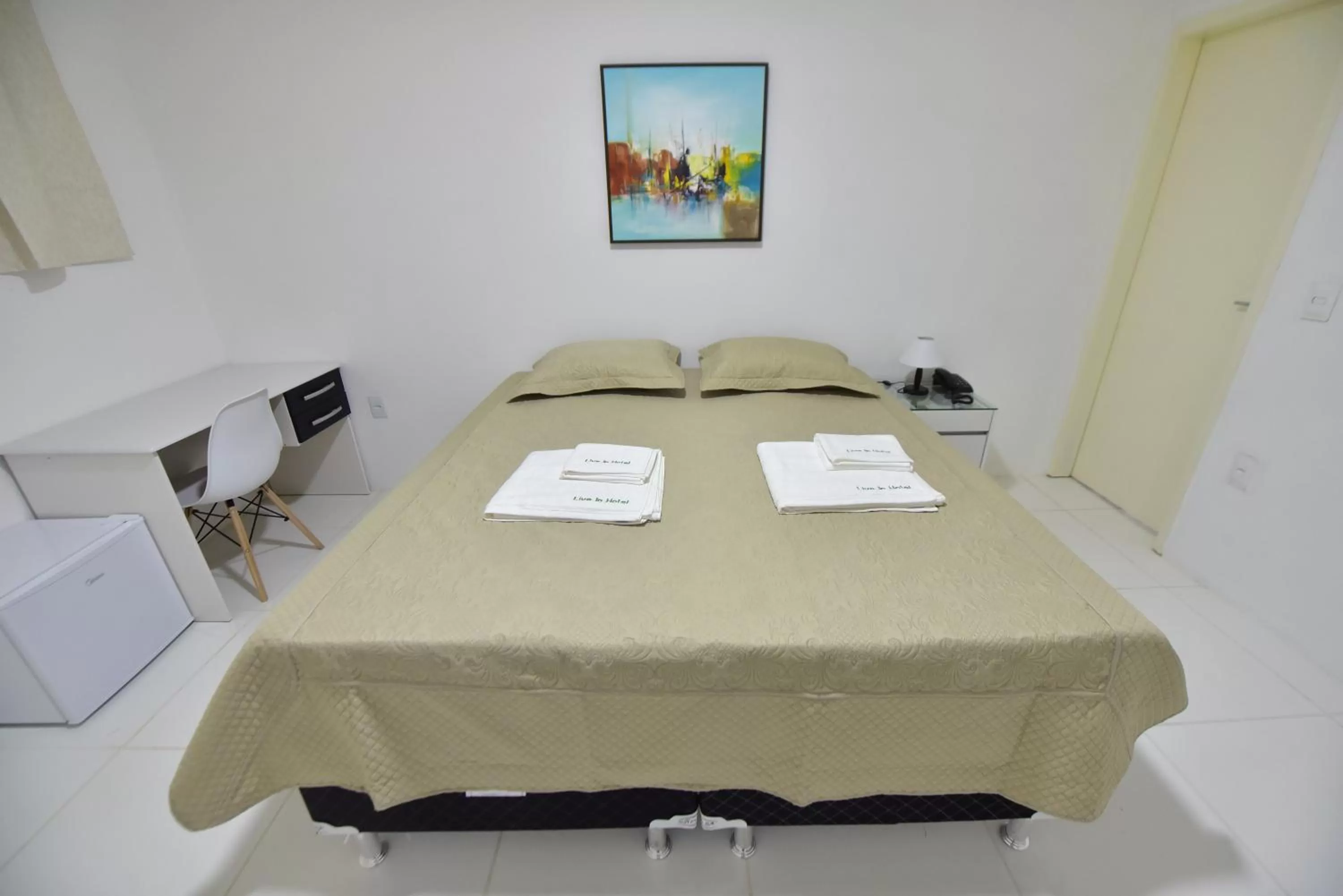 Bed in LIVE IN FORTALEZA HOTEL