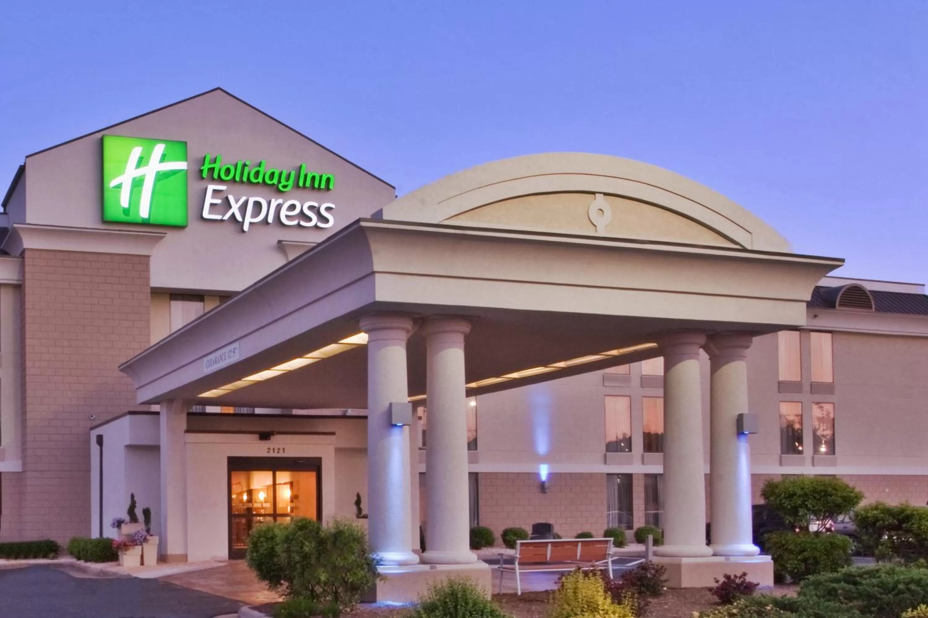 Property building in Holiday Inn Express Danville by IHG