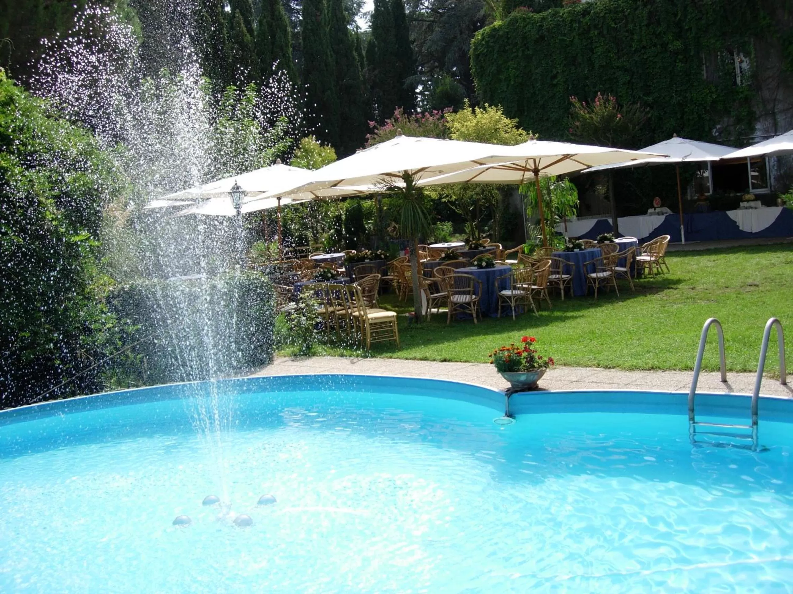 Swimming pool in Villa Pocci