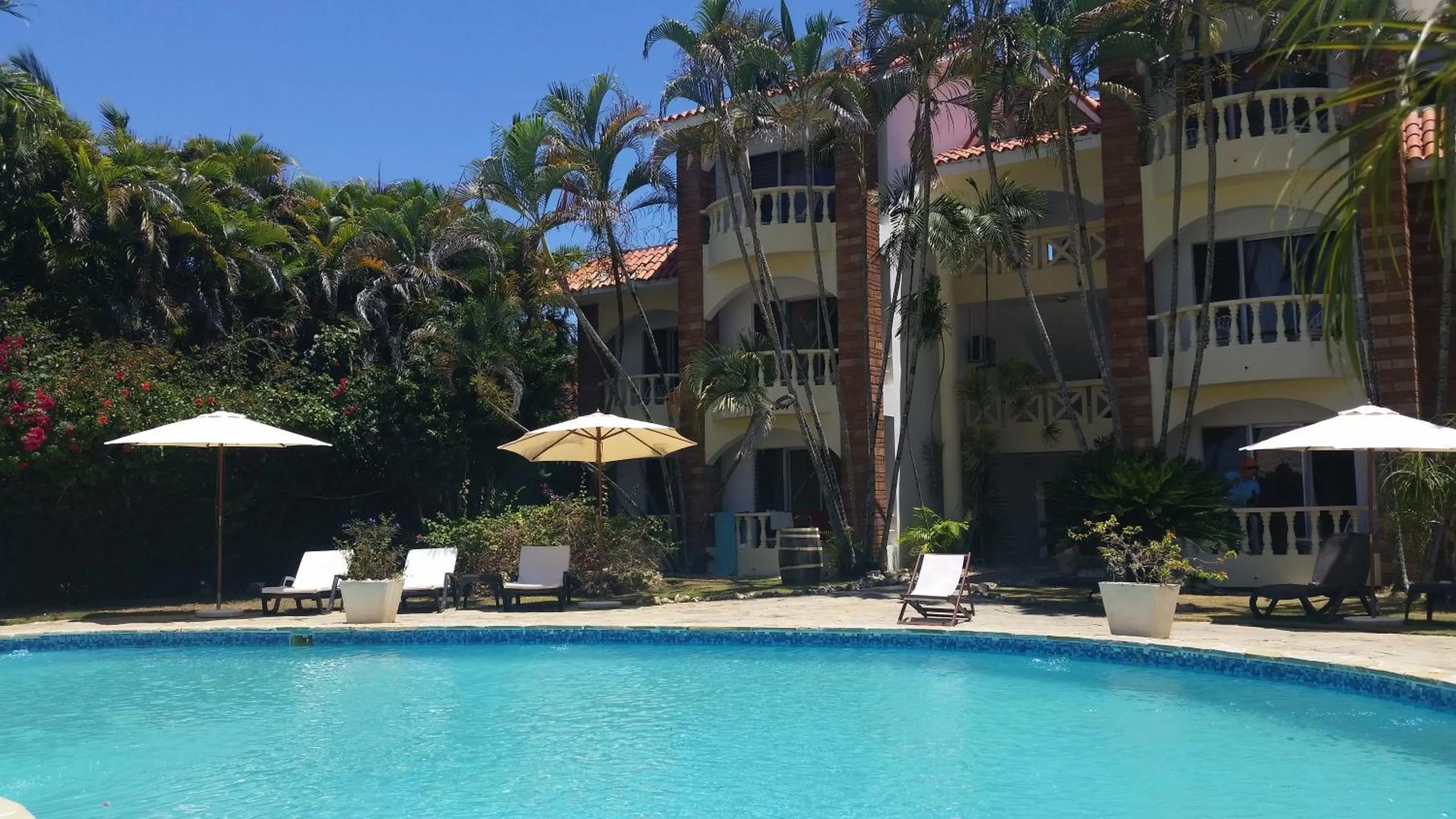 Swimming pool in Hotel Voramar