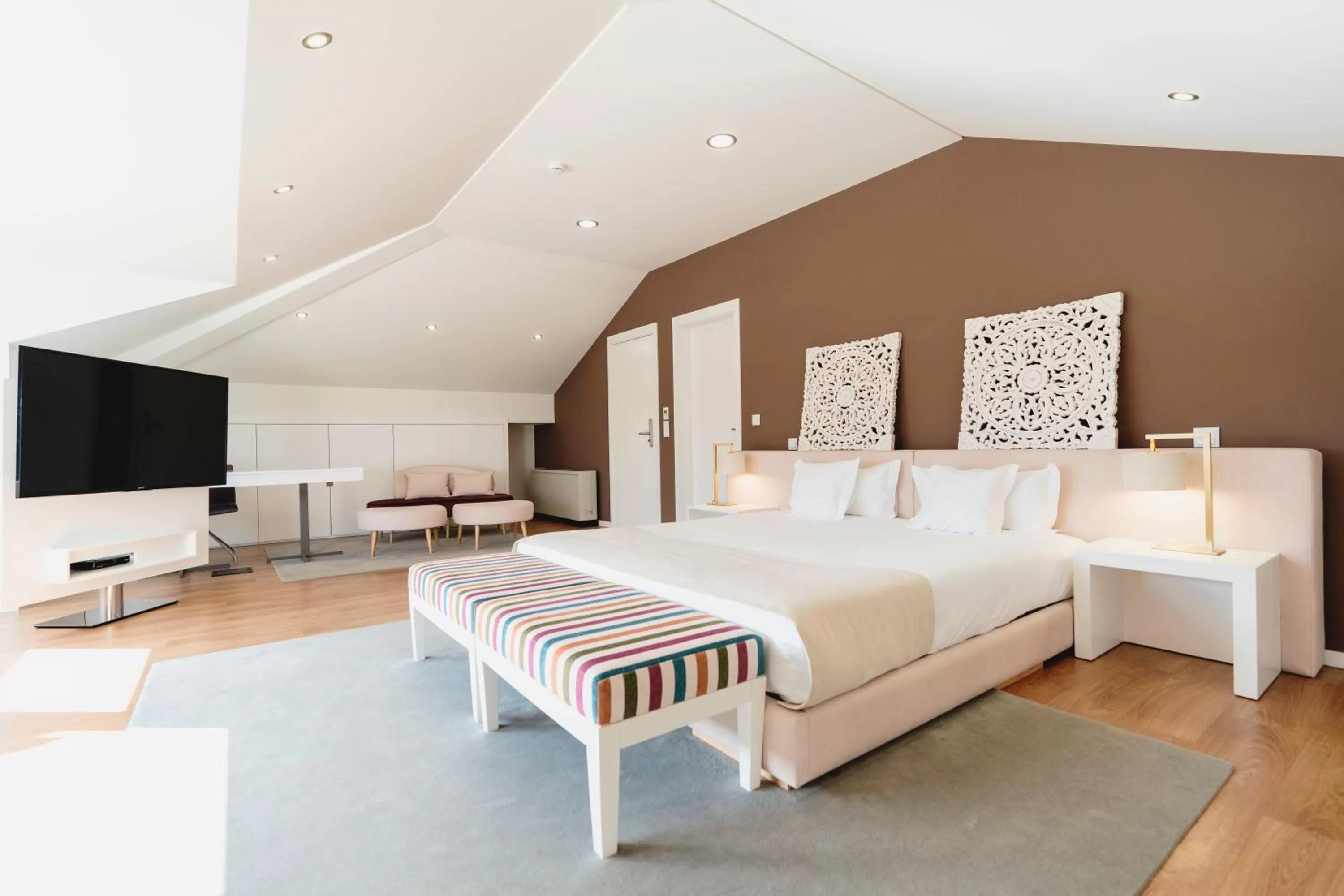 Bed in Borralha Hotel, Restaurante & Spa