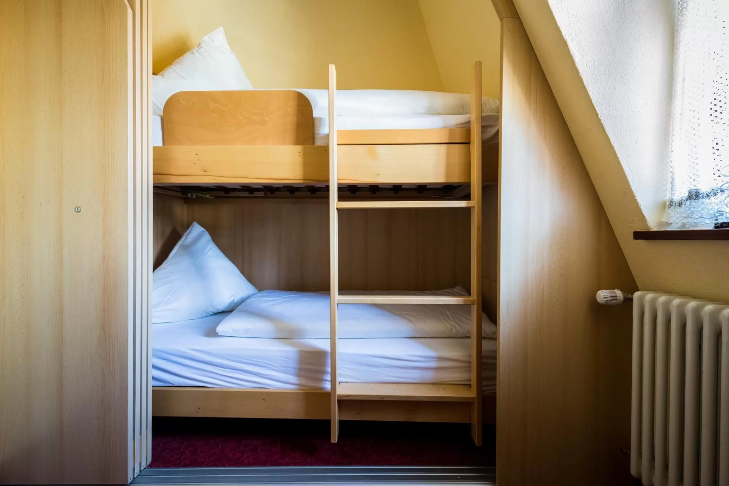 Photo of the whole room, Bed in Hotel Löwen-Weinstube