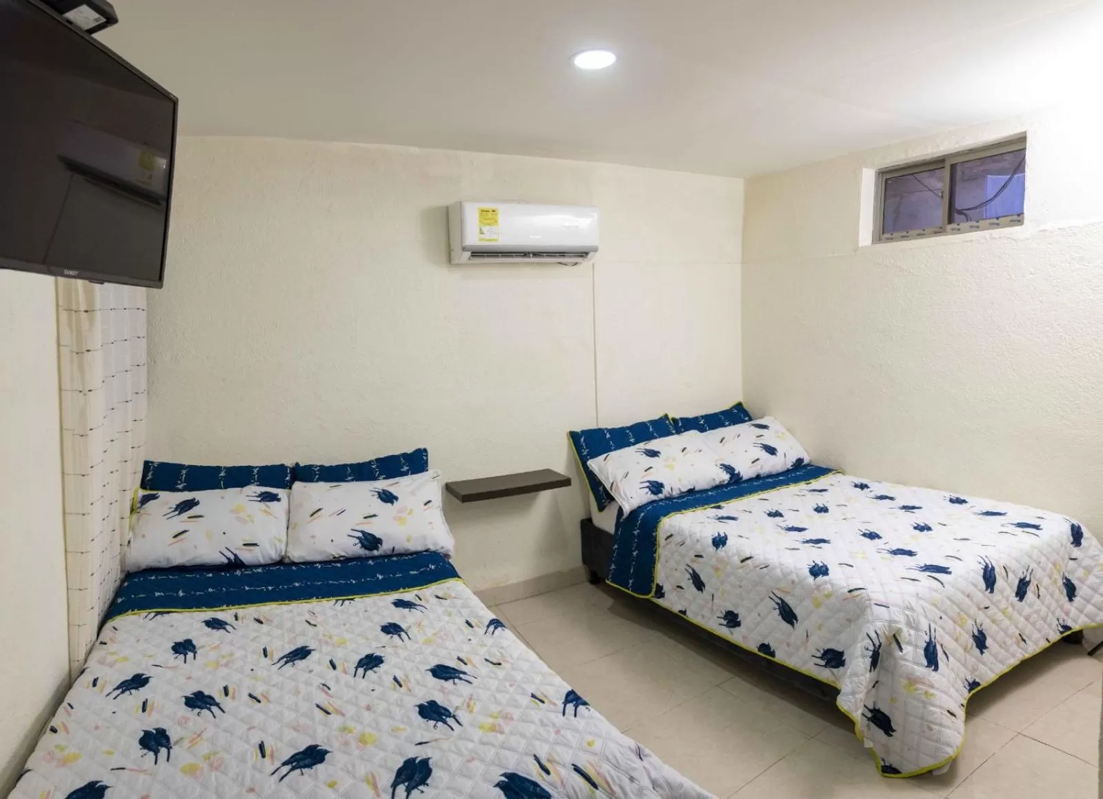 Bed in Hotel The Dolphin