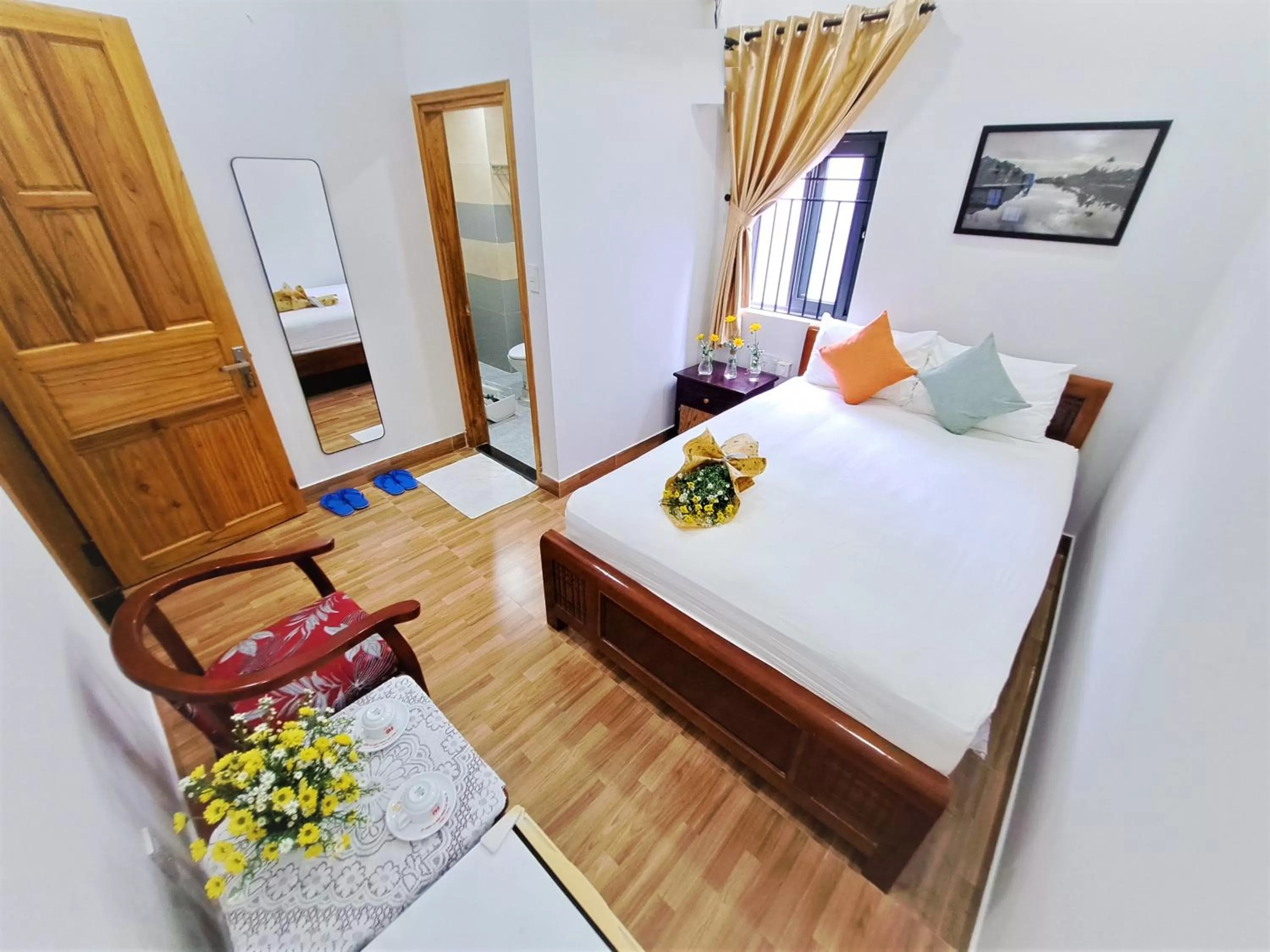 Photo of the whole room, Bed in GREEN TOWN hotel HỘI AN
