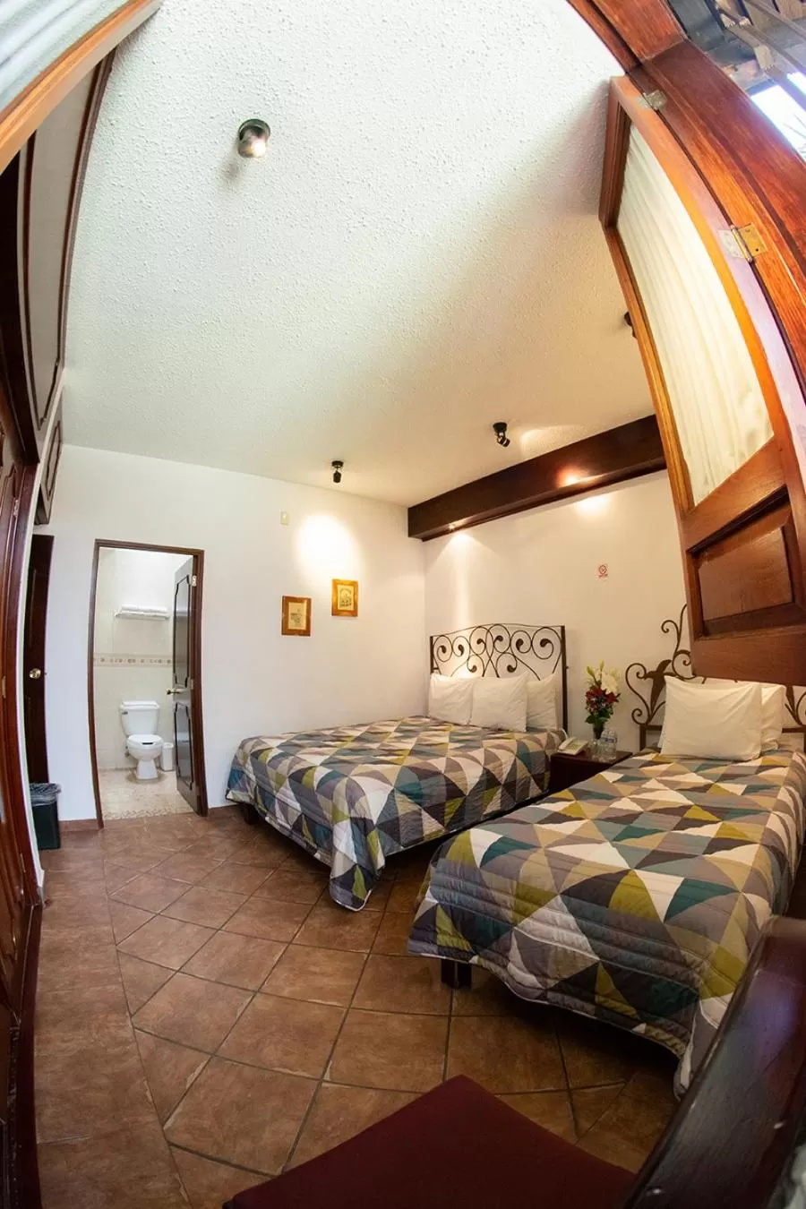 Bed in Hotel Mesón de los Remedios