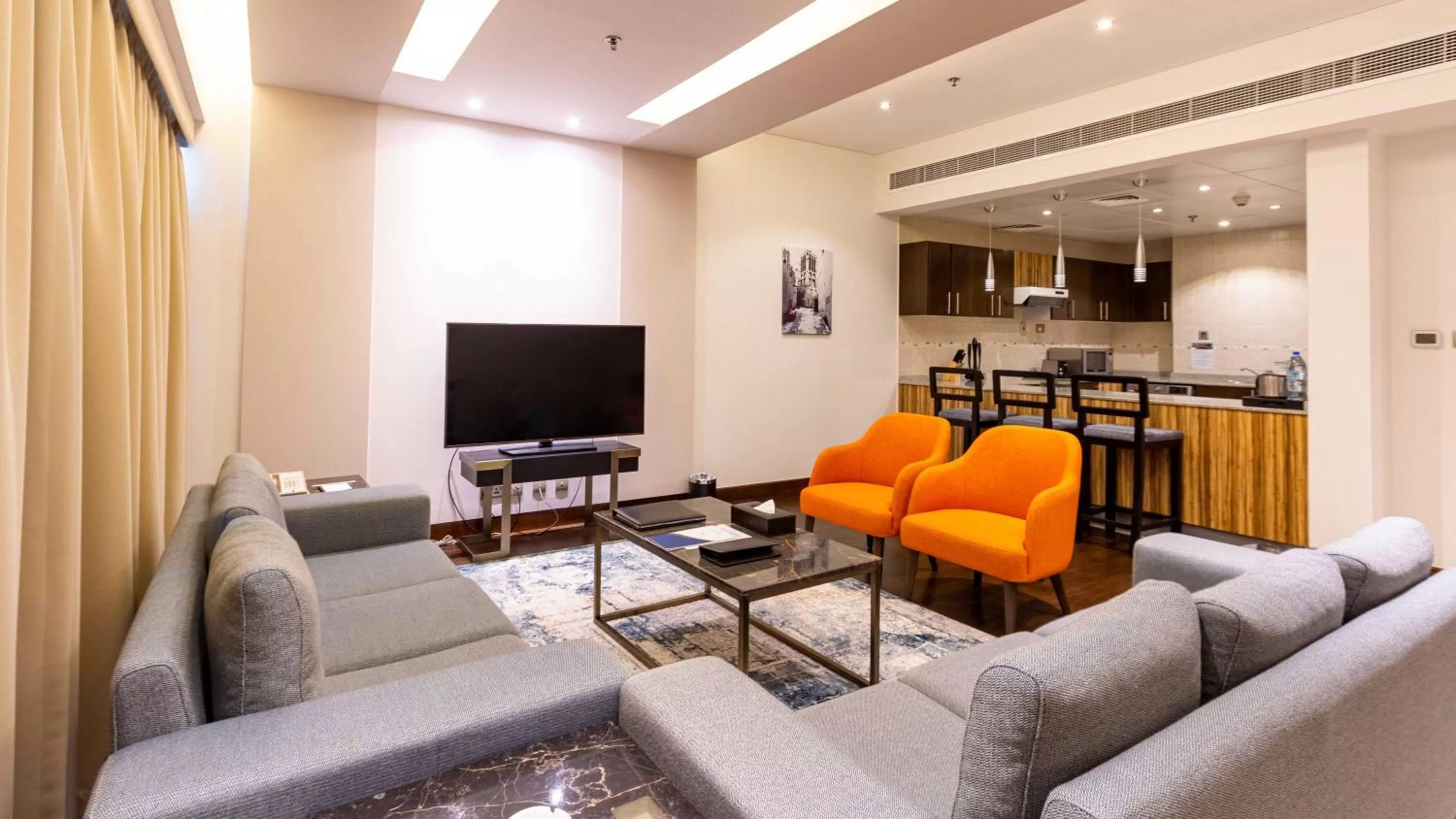 Living room in City Premiere Hotel Apartments - Dubai