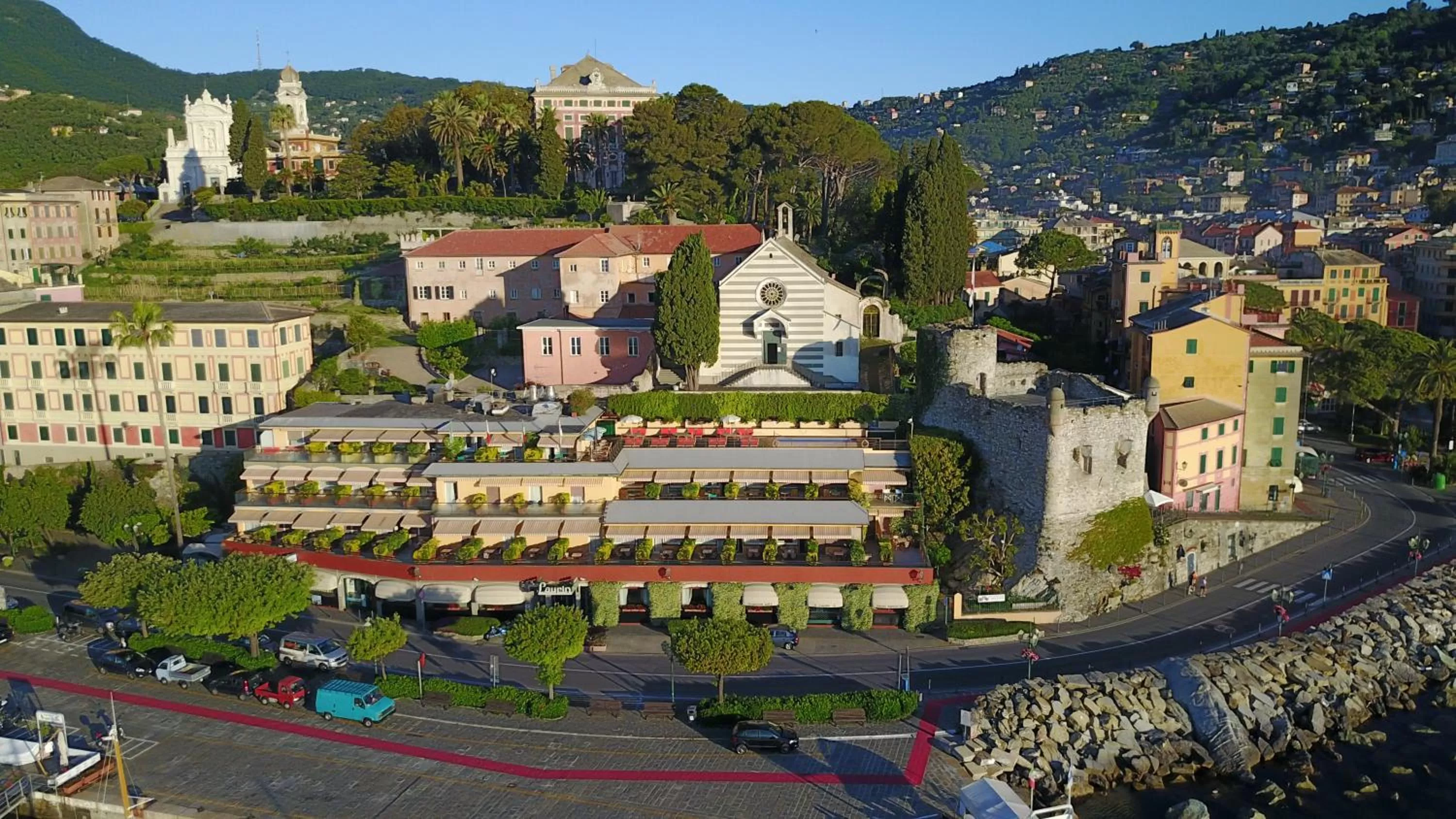 Bird's eye view in Hotel Laurin