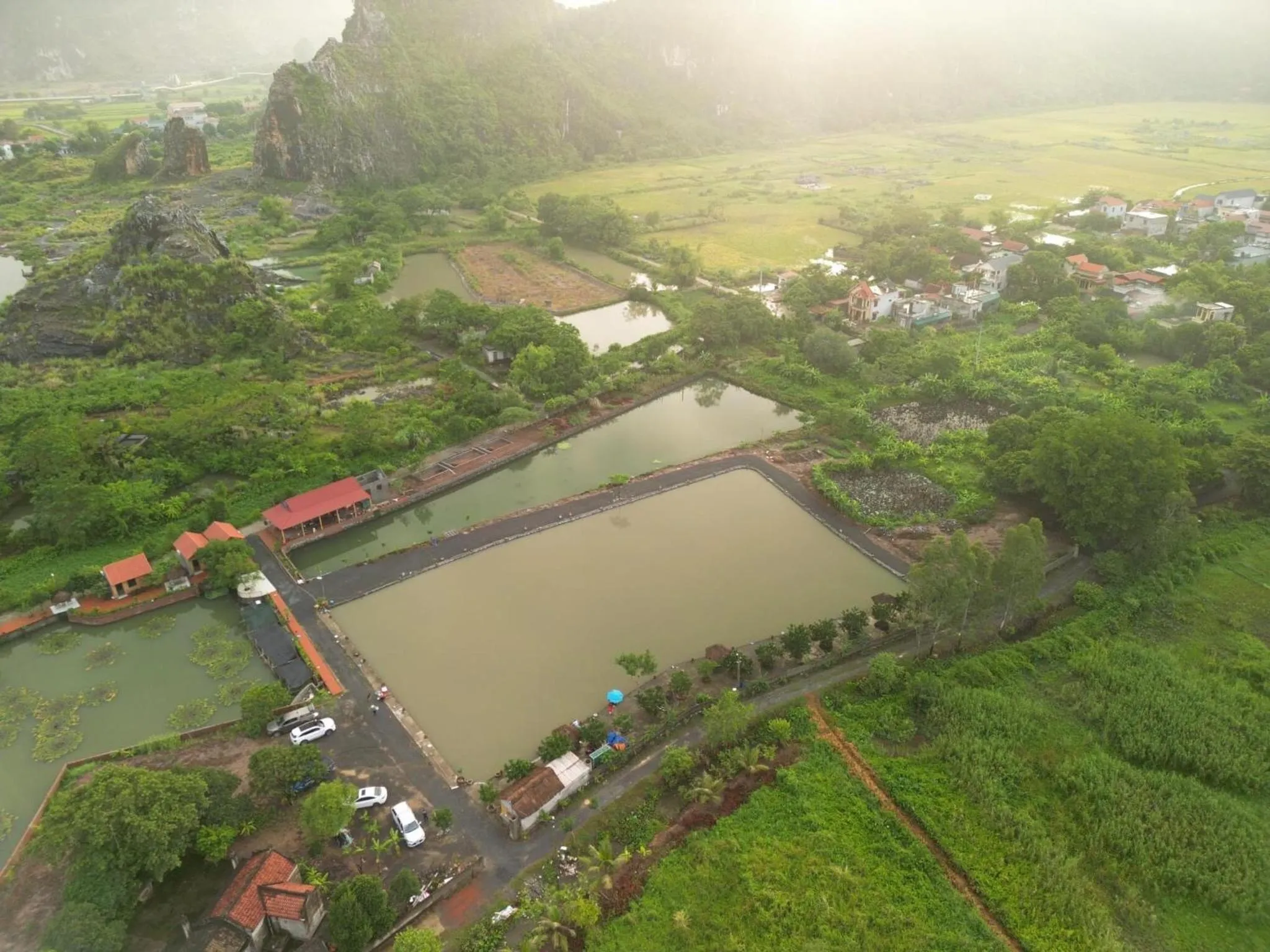 Natural landscape in Tam Coc Cat Luong Homestay