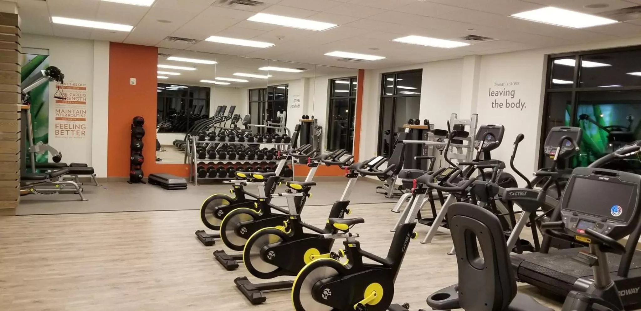 Fitness centre/facilities in EVEN Hotel Eugene by IHG