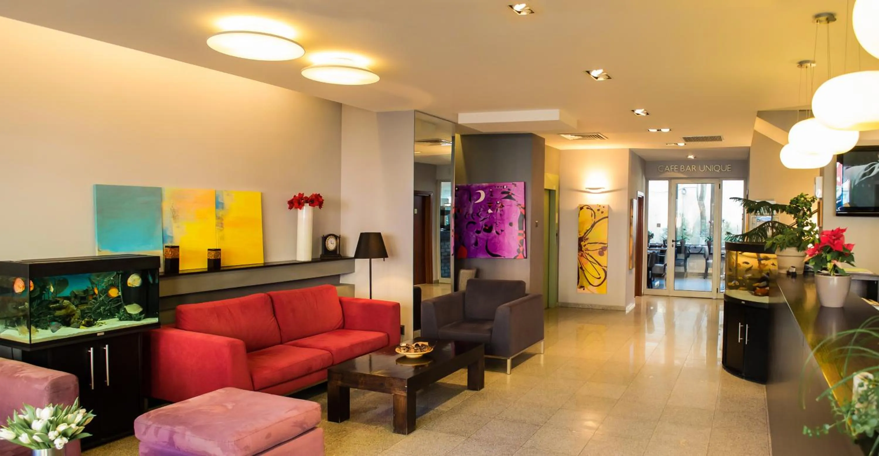 Lobby or reception in Unique Boutique